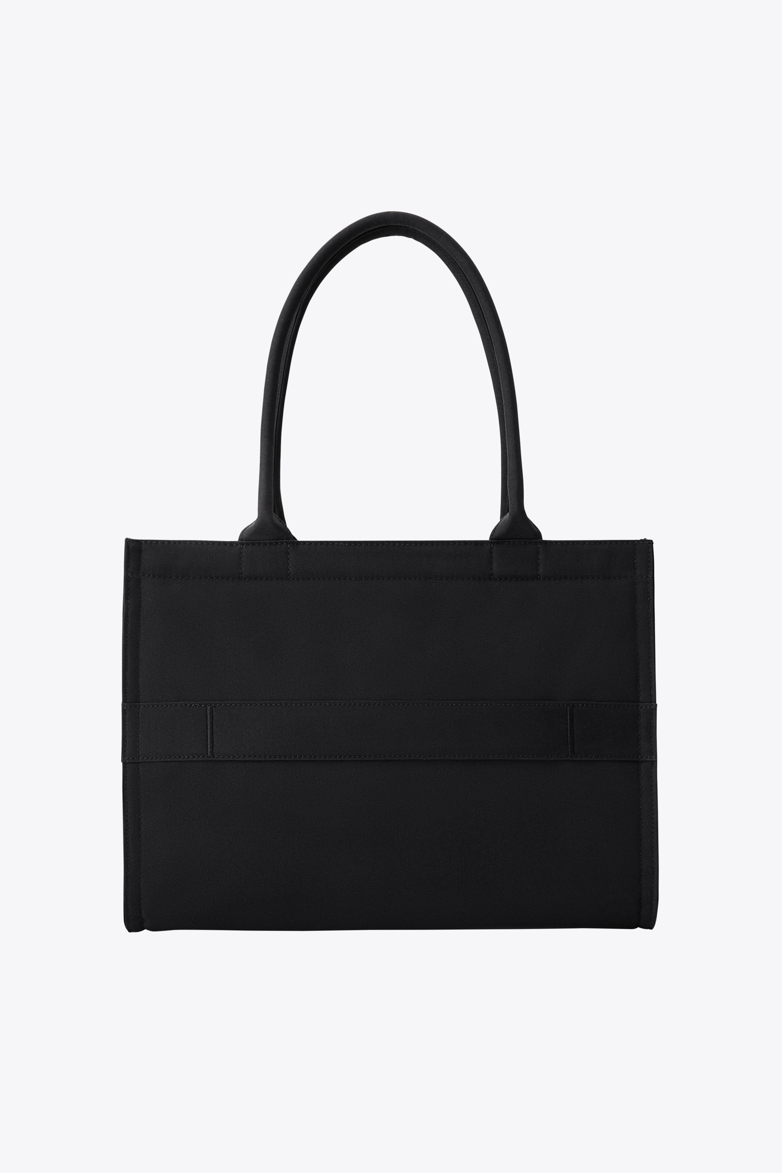 Stylish Black The Book Tote Bag - Perfect for Work, Travel & Everyday Use | Premium Leather Handbag for Women