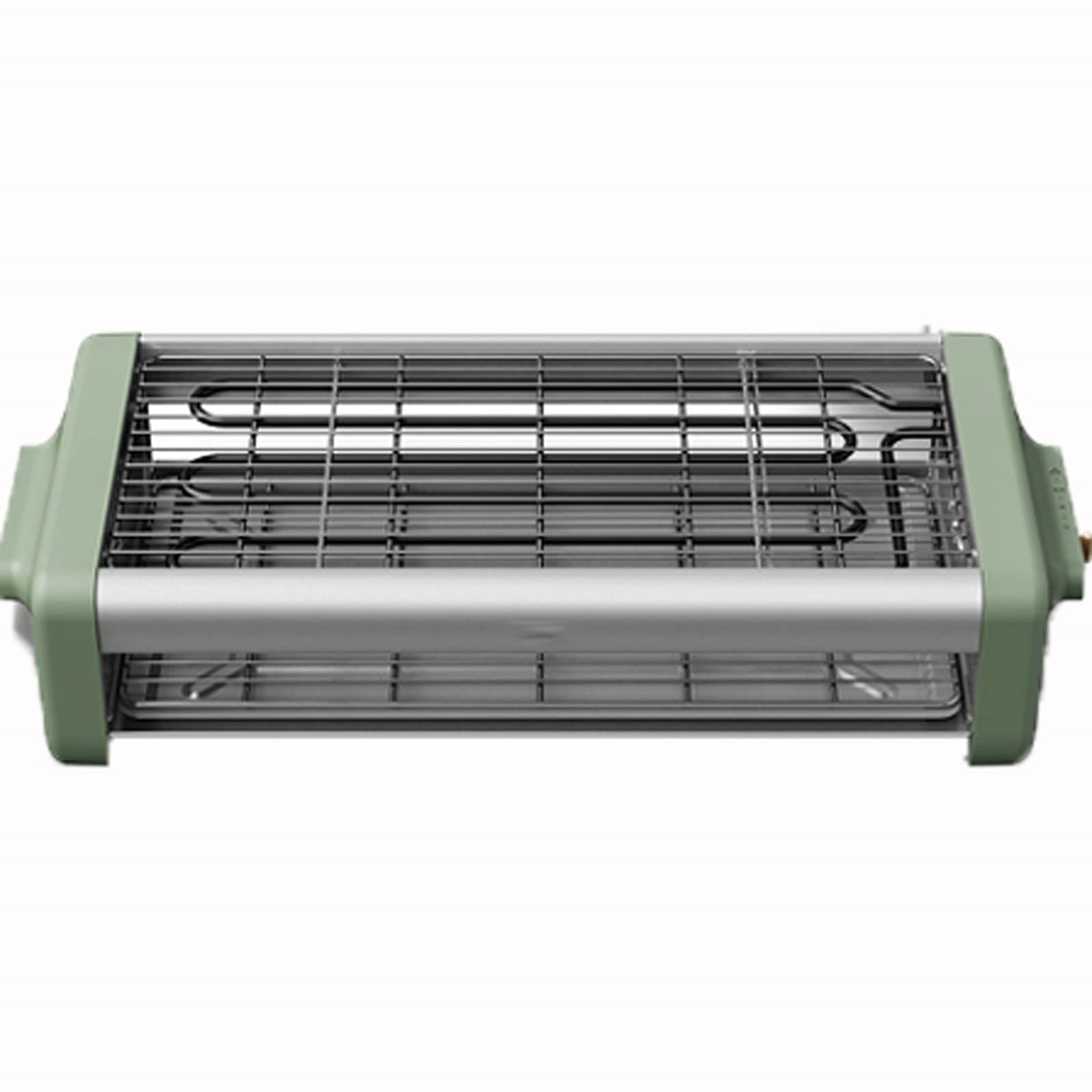 Electric BBQ Grill - 2000W Smokeless Indoor/Outdoor Grill with Adjustable Temperature & Removable Cold-Touch Plates - Portable 2-in-1 Design for Backyard, Camping & Family Gatherings