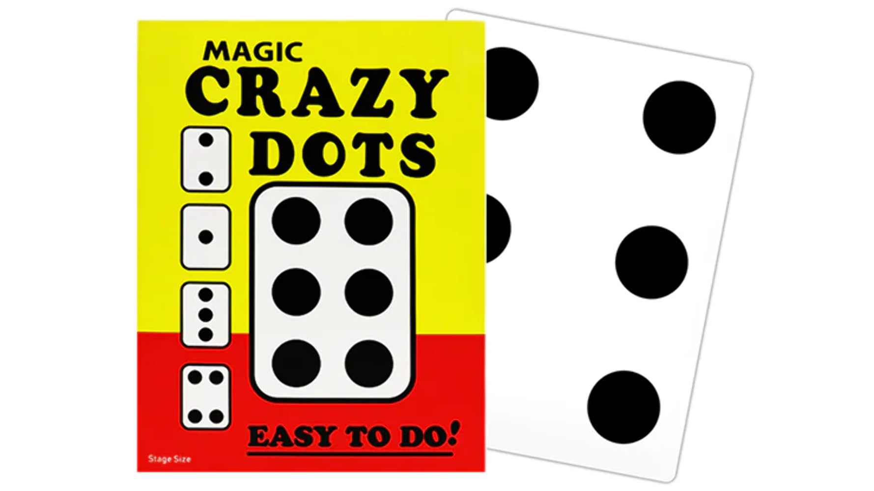 Murphy's Magic Supplies Crazy DOTS Stage Size Magic Trick - Perfect for Stage Performances & Close-up Magic Shows