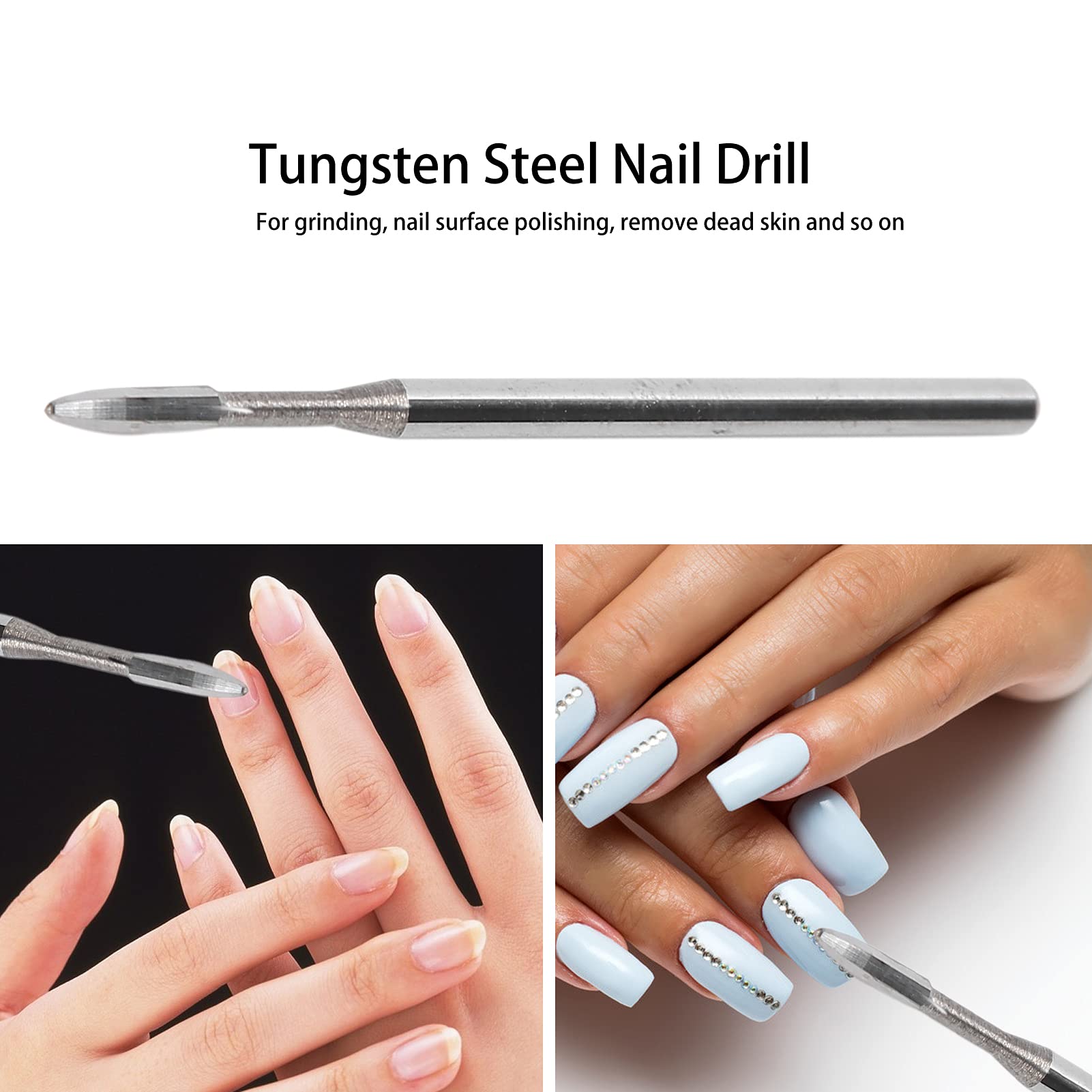 Premium Nail Sanding Heads - 23 PCS Universal Durable Nail Grinding Bits for Professional & Home Manicure | Perfect for Nail Art Salons, DIY Home Care & Pedicure Kits