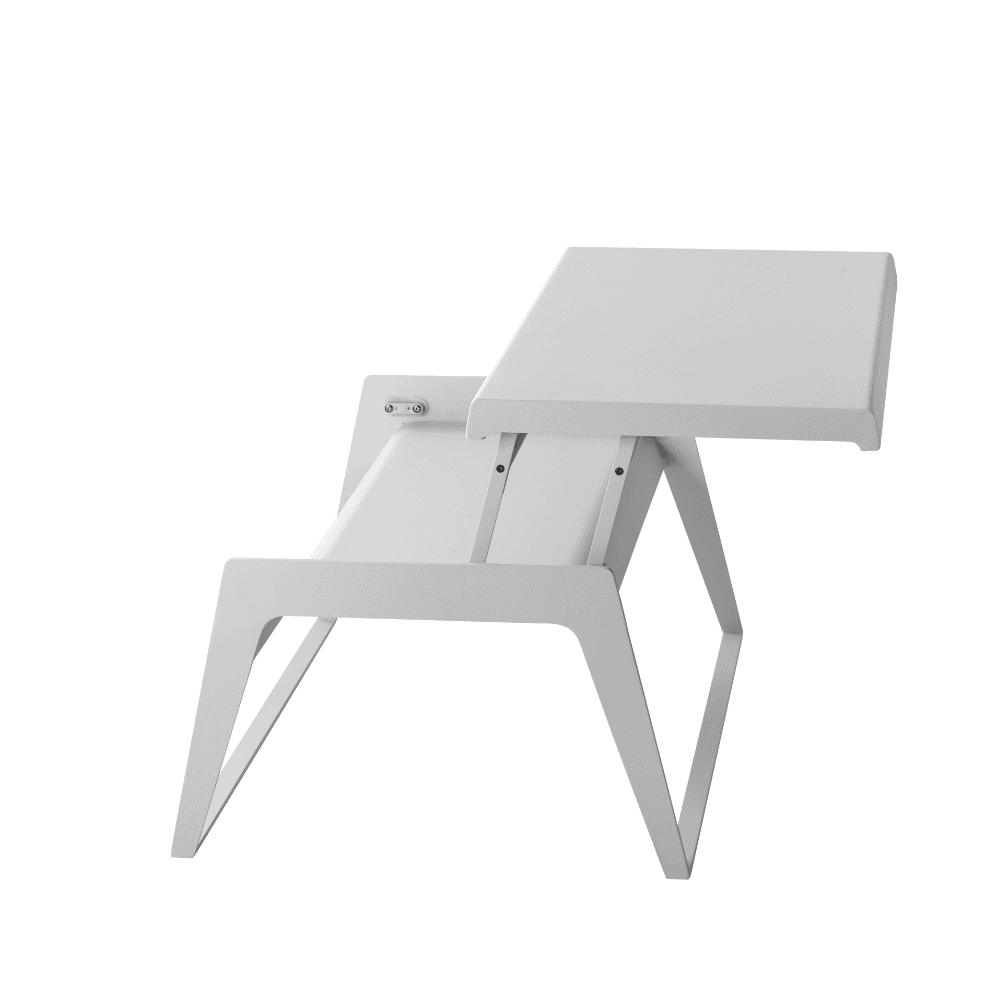 Adjustable Height Outdoor Coffee Table - Dual-Level Design for Patio, Garden & Poolside Relaxation | Durable & Weather-Resistant