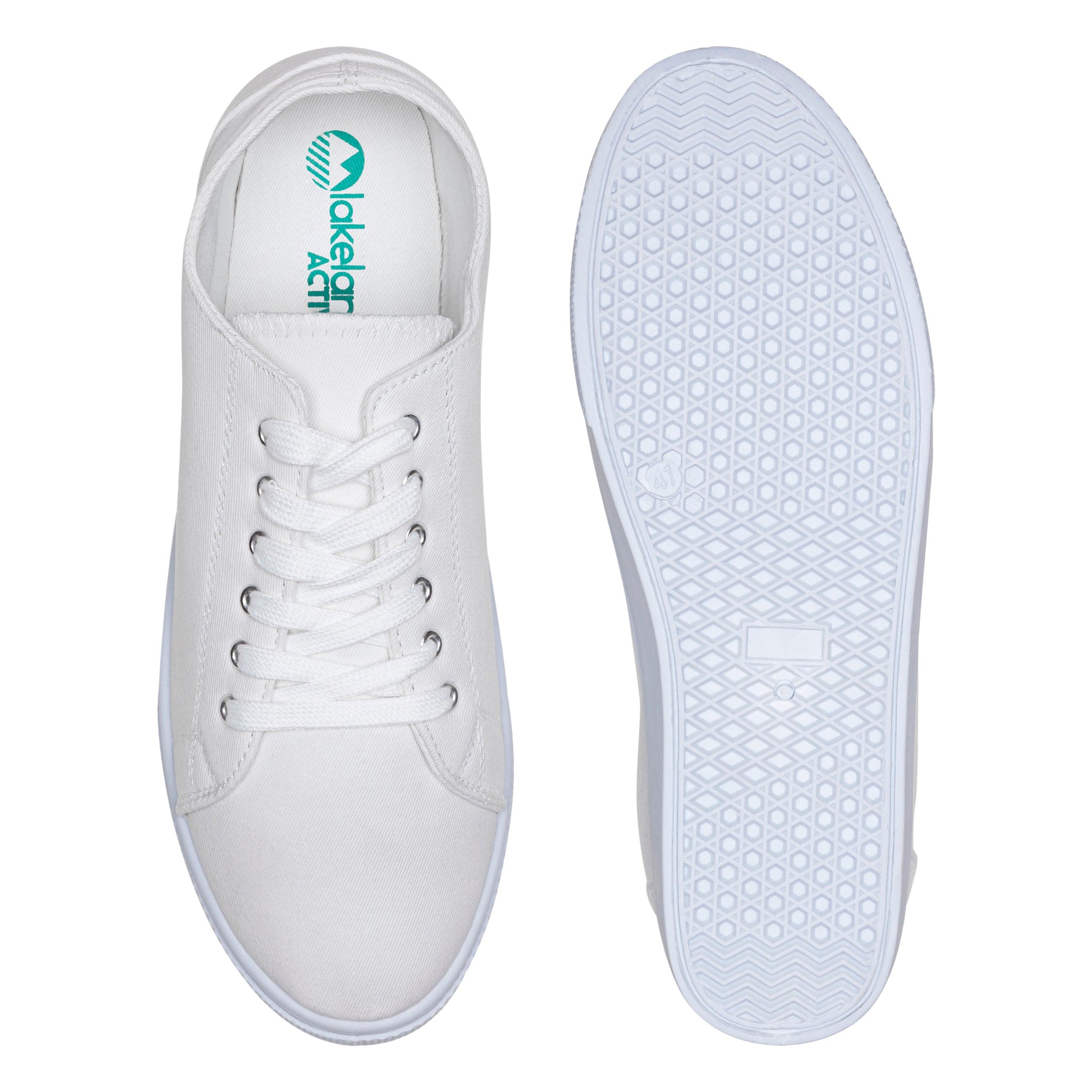 Men's Ambleside Canvas Trainers - Comfortable Casual Sneakers for Walking & Everyday Wear | Lightweight Breathable Shoes for Men | Perfect for Work, Travel & Outdoor Activities