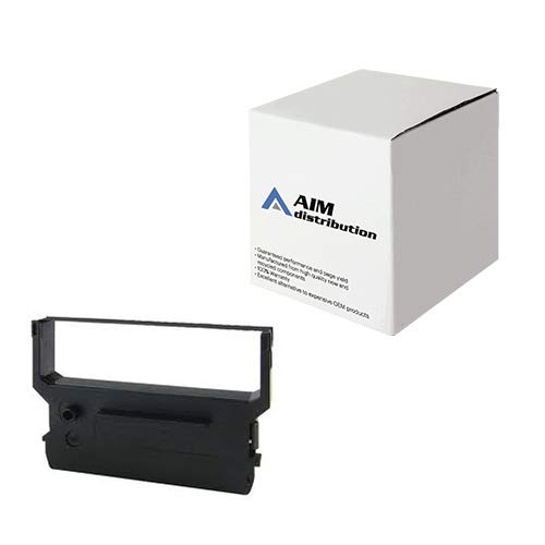 High-Quality AIM Compatible Replacement Printer Ribbon for Porelon 11378 Black/Red - Works with Citizen IR-61RB - Universal Fit for Thermal Printers - Perfect for Retail, Shipping Labels, and Barcode Printing