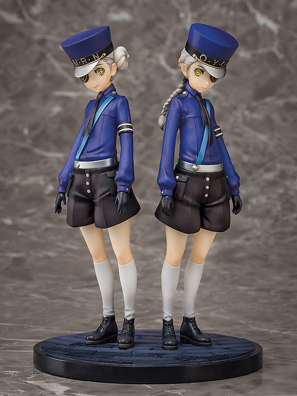 Persona 5 Caroline & Justine 1/8 Scale PVC Statue - Aquamarine Edition | Collectible Anime Figure for Gamers & Fans | Perfect for Display, Gifts, and Anime Collections