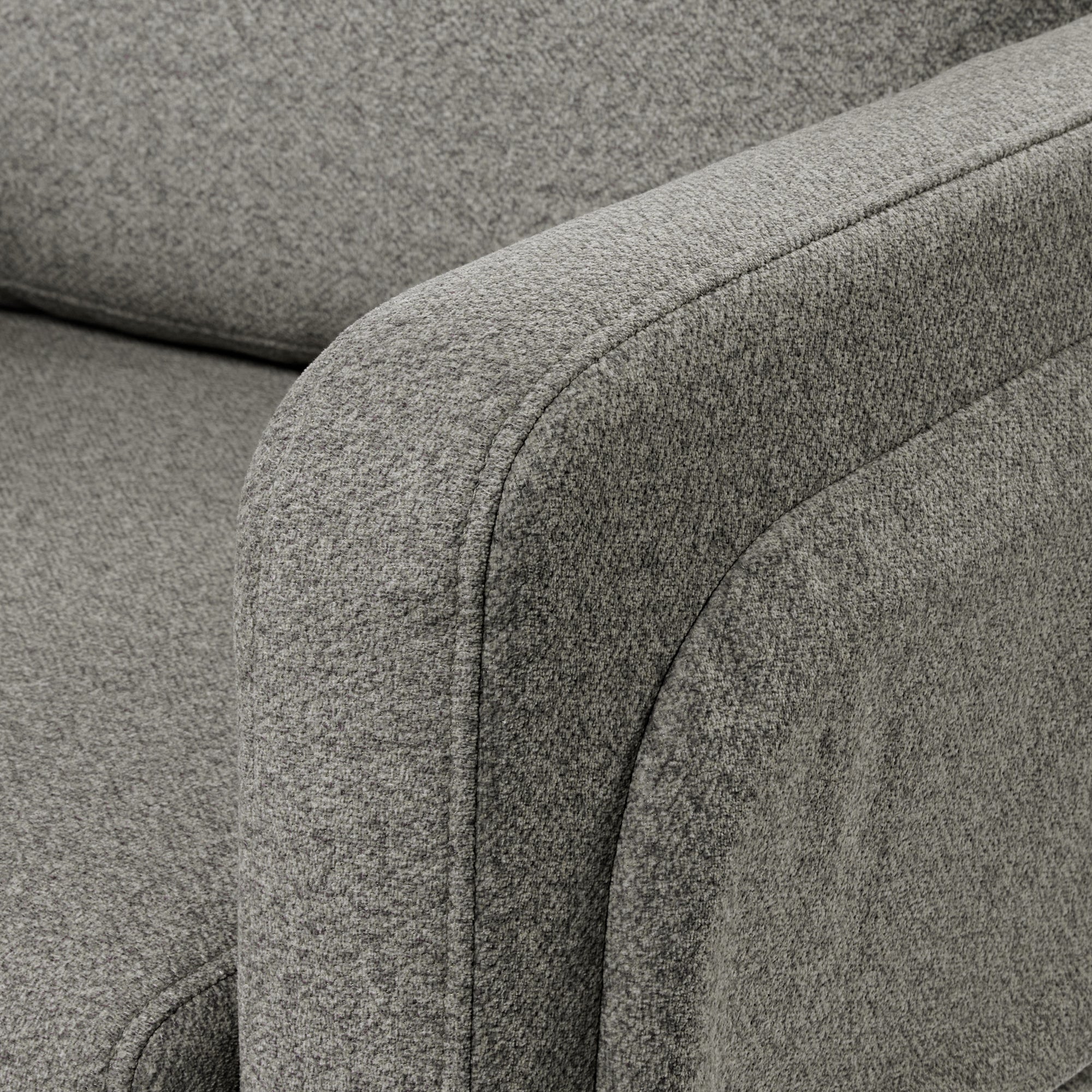 Weston Ant Fabric Lounge Chair - Dark Khaki - Comfortable Modern Accent Chair for Living Room, Bedroom, or Office