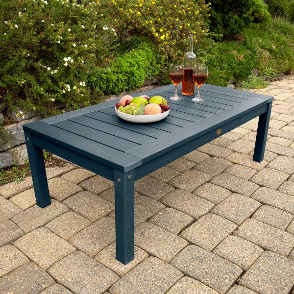 Lehigh 4ft Swing and Coffee Table - Versatile Indoor/Outdoor Furniture for Patio, Living Room, or Office Use