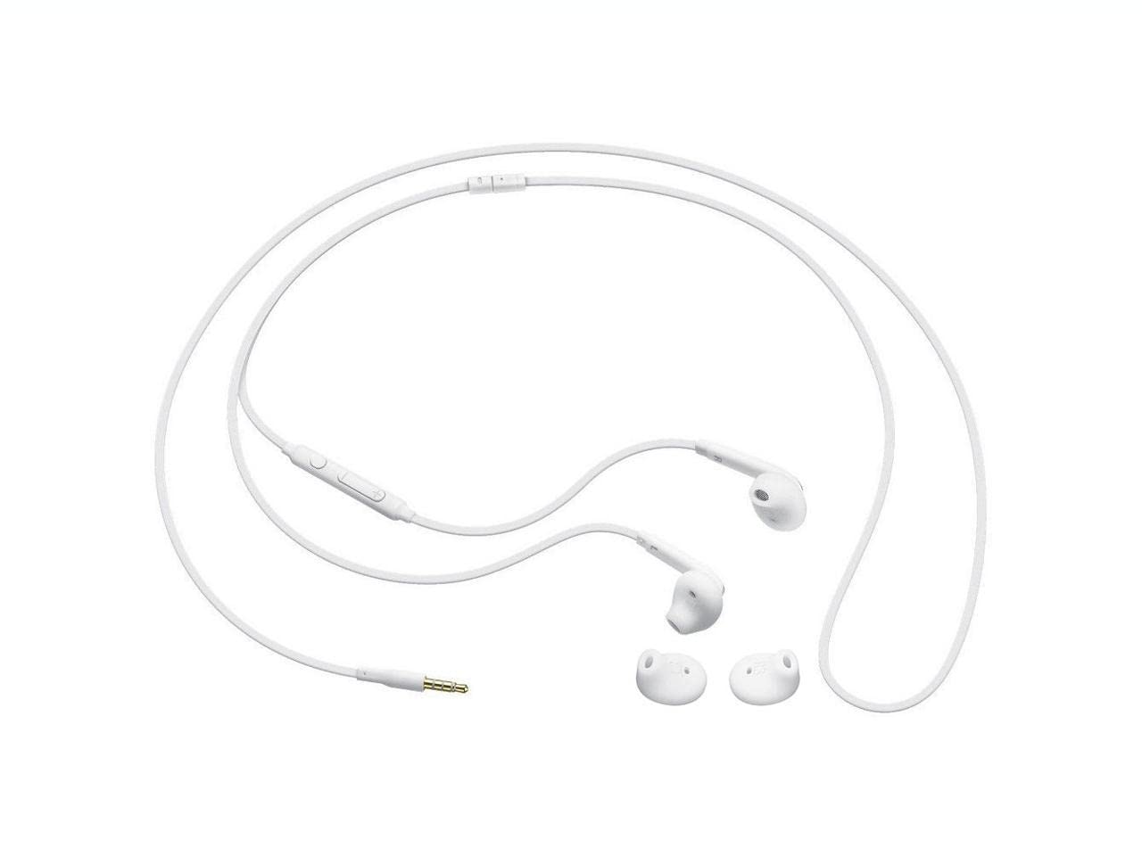 Samsung Galaxy J2 (2017) Wired 3.5mm Headphones with Built-in Microphone - Compatible with EO-EG920LW Headset (1 Pack) - Perfect for Gaming, Calls & Music Listening
