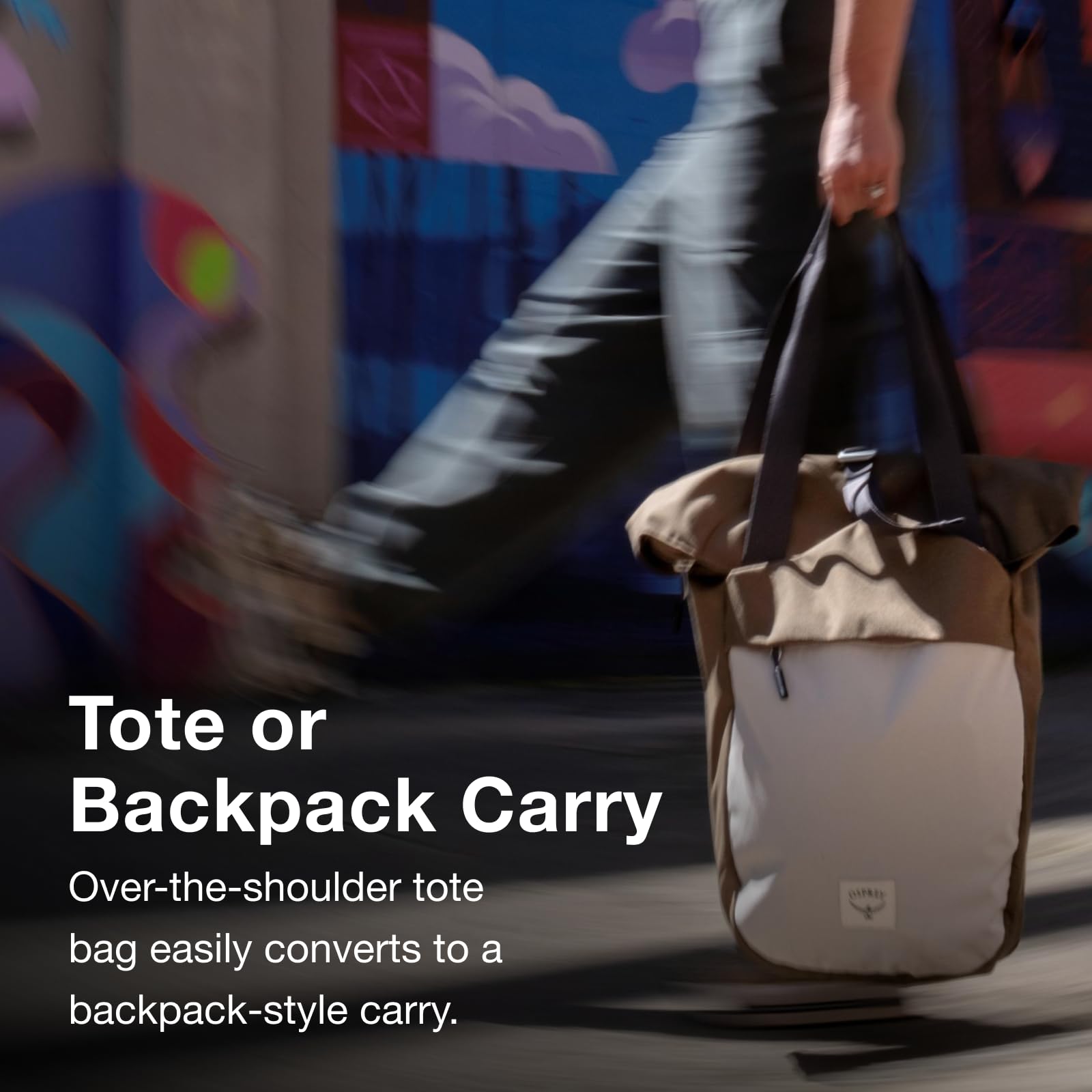 **Osprey Arcane Tote Pack - Unisex Everyday Backpack & Tote Hybrid (1-Pack) - Perfect for Commuting, Travel & Work**