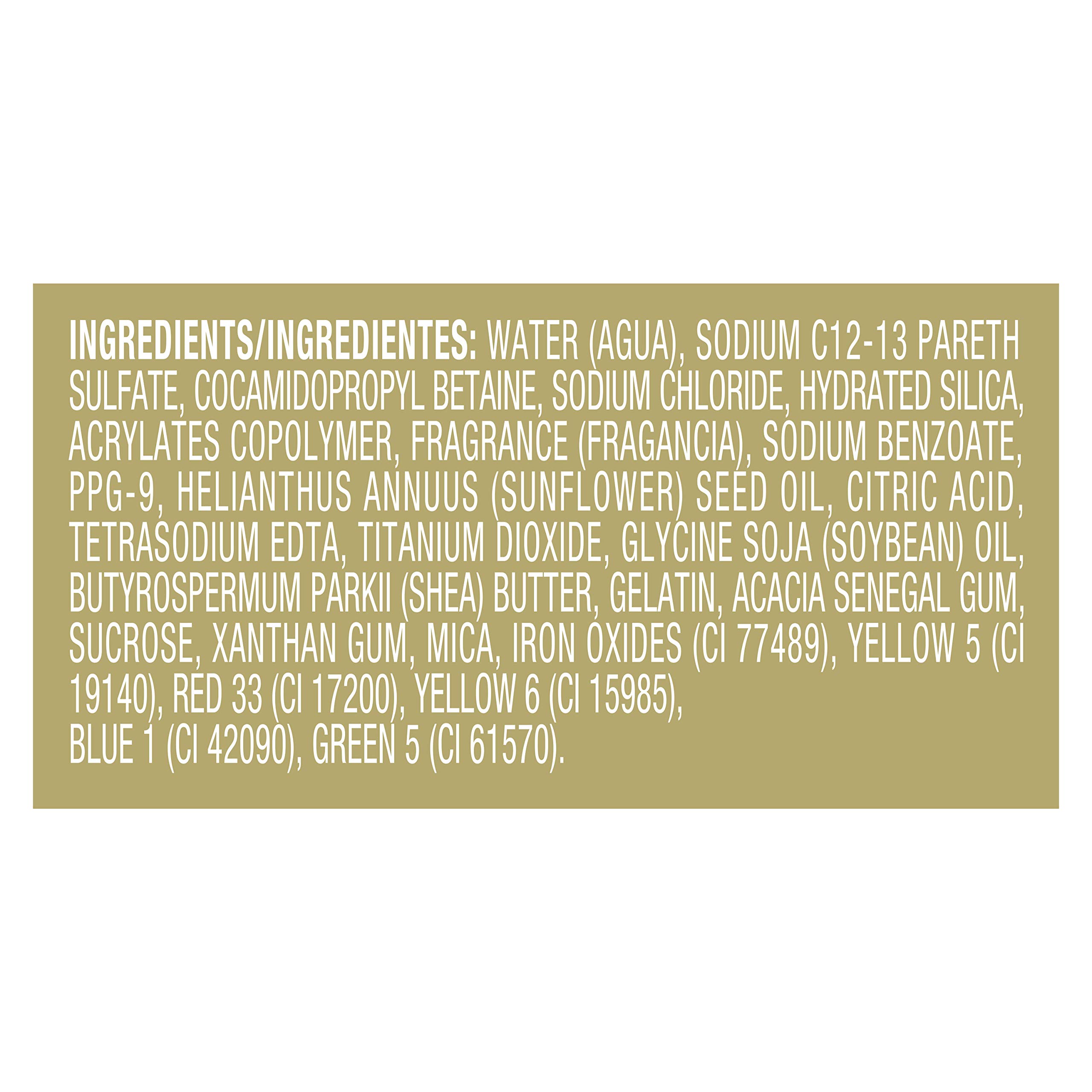 Caress Shea Butter & Brown Sugar Exfoliating Body Wash - Moisturizing & Gentle Skin Care (18 oz, Pack of 3) | Daily Shower, Dry Skin Relief & Spa-Like Experience at Home
