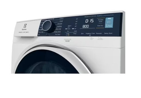 Electrolux EWW9024P5WB 9kg/6kg UltimateCare 500 Washer Dryer Combo - Energy Efficient Front Load Laundry Machine for Home & Apartment Use
