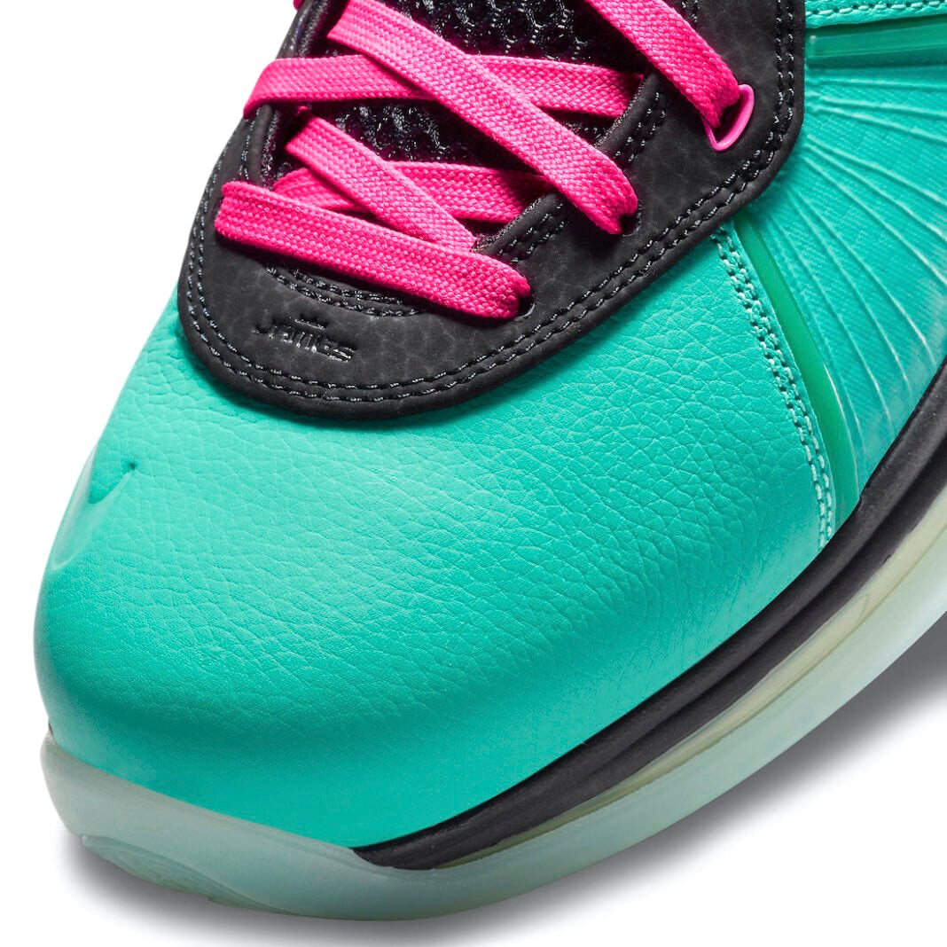 Nike LeBron 8 South Beach 2021 Retro Men's Basketball Shoes - Black/Pink Flash - Limited Edition Sneakers for Sports & Streetwear Fashion