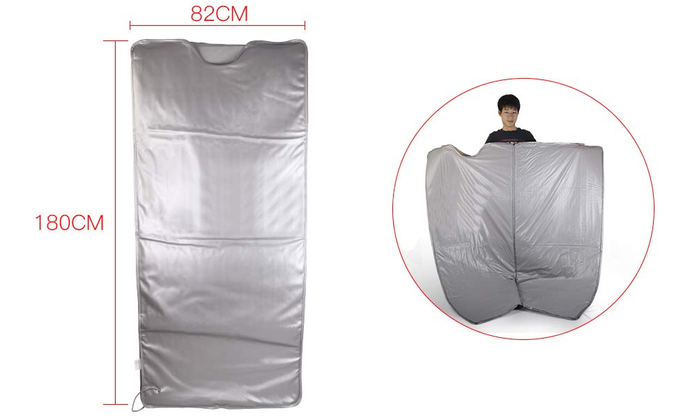 Elitzia ETWLVS18 Infrared Sauna Blanket for Weight Loss & Detox - Portable Body Shaper with Anti-Aging Benefits | Perfect for Home Spa, Relaxation & Slimming Therapy