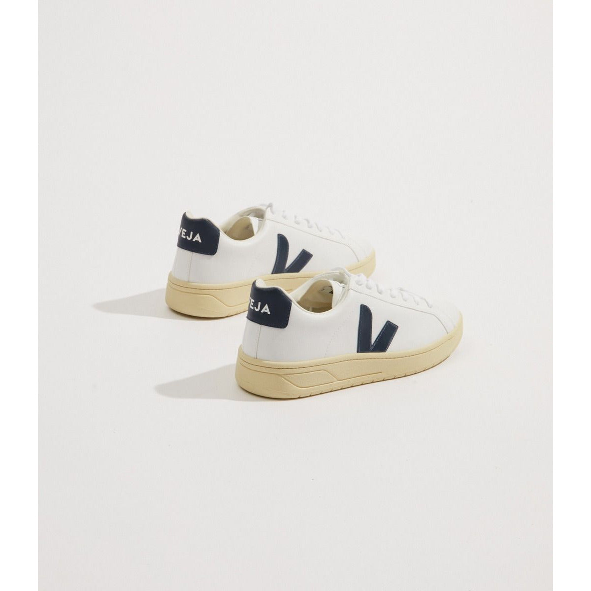 Veja Men's Urca CWL Sneakers - White Nautico Butter Vegan Leather Shoes | Eco-Friendly Casual & Streetwear Fashion for Everyday Wear
