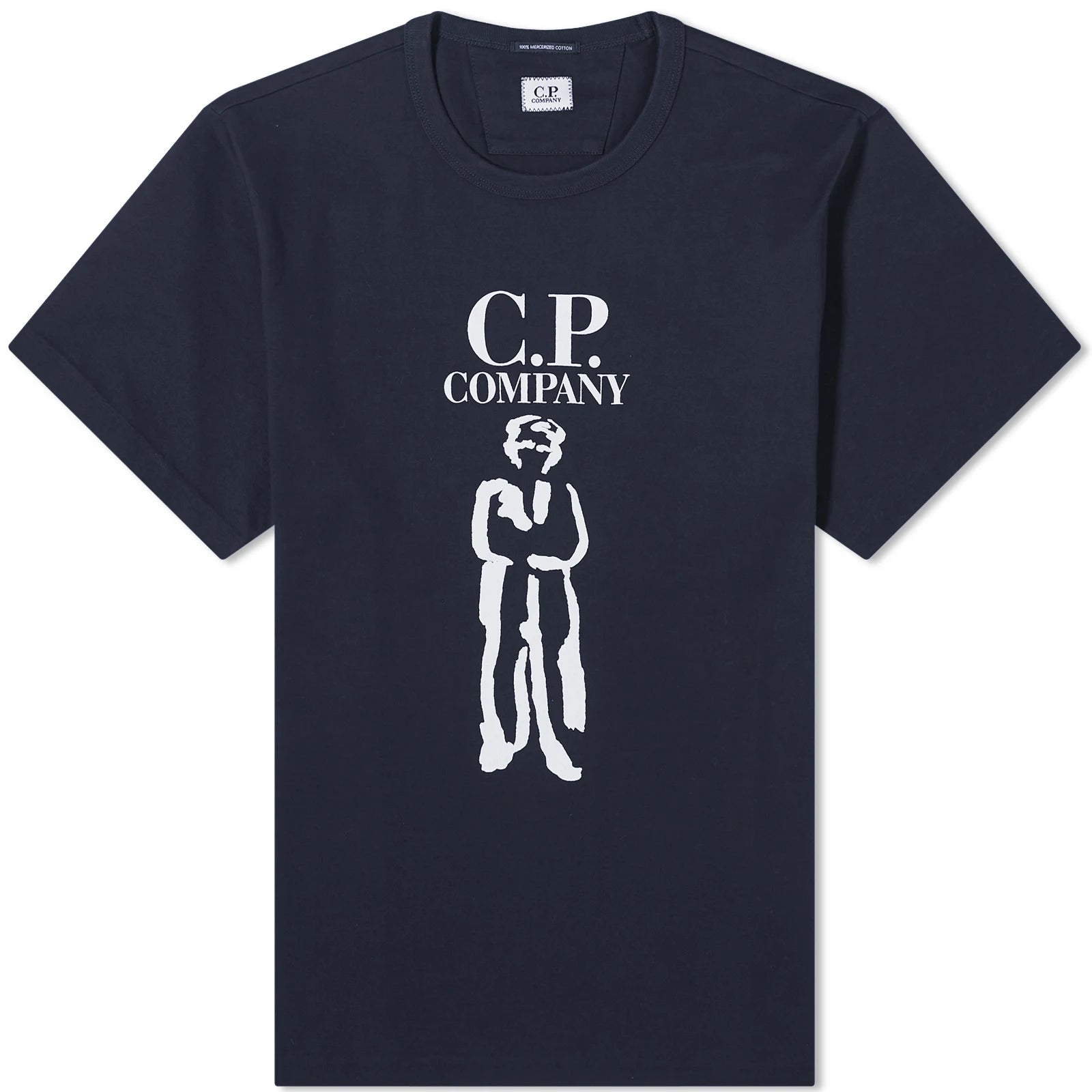 CP Company British Sailor T-Shirt for Men - Vintage Inspired Cotton Crewneck Tee - Perfect for Casual Wear, Street Style & Summer Outfits