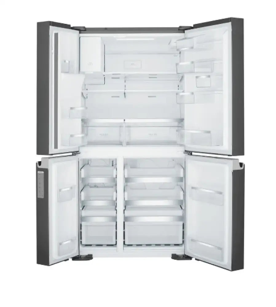 Westinghouse WQE6870BA 609L French Door Refrigerator - Energy Efficient, Spacious Dark Stainless Steel Fridge for Modern Kitchens | Perfect for Large Families & Entertaining