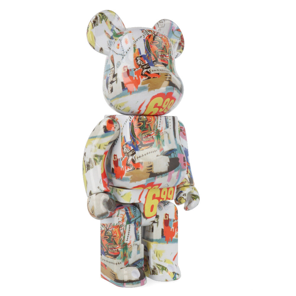 400% Bearbrick Warhol X Basquiat 4 - Limited Edition Designer Art Toy Collectible - Perfect for Home Display, Office Decor & Pop Culture Enthusiasts