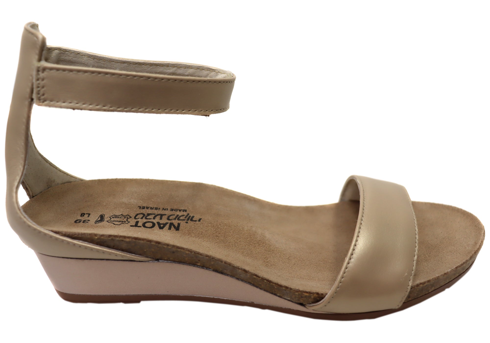 Naot Pixie Women's Leather Comfortable Cushioned Wedge Sandals - Stylish & Supportive Footwear for Walking, Travel & Summer Outfits