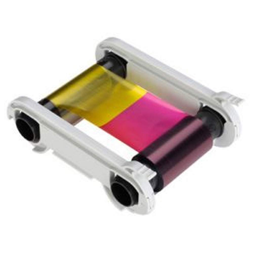 Evolis RF5008AAA YMCKO Color Ribbon for Primacy Printer - 300 Images per Roll - Ideal for ID Card Printing, Security Badges & Access Control Systems
