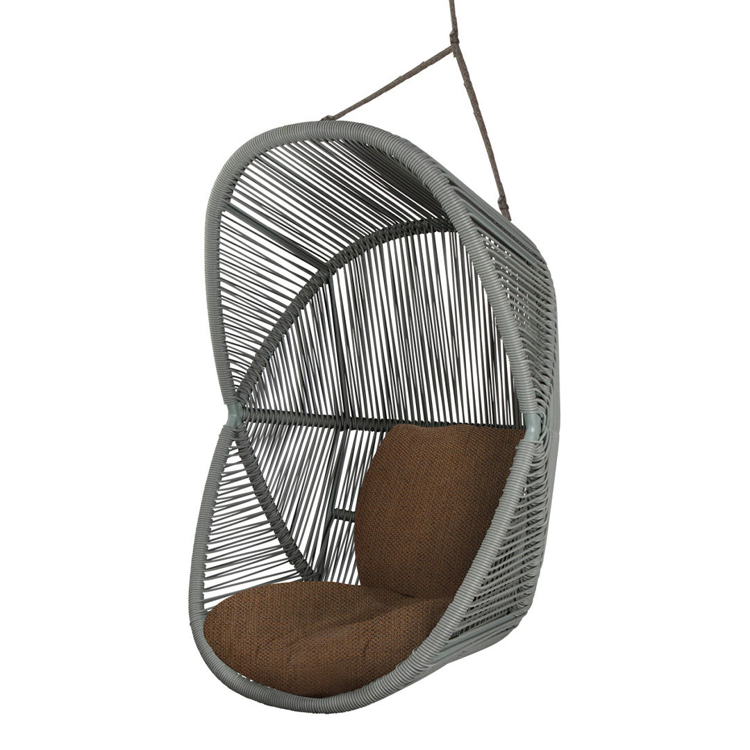 Hanging Chair for Outdoor & Indoor Use - Comfortable Hammock Swing Seat with Stand for Patio, Garden, Balcony, and Bedroom - Perfect for Relaxing, Reading, or Napping