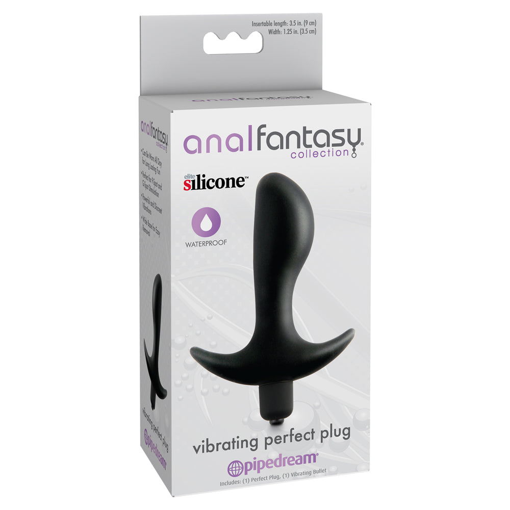 Anal Fantasy Collection - Vibrating Pleasure Plug for Enhanced Sensation - Perfect for Couples Play & Solo Exploration