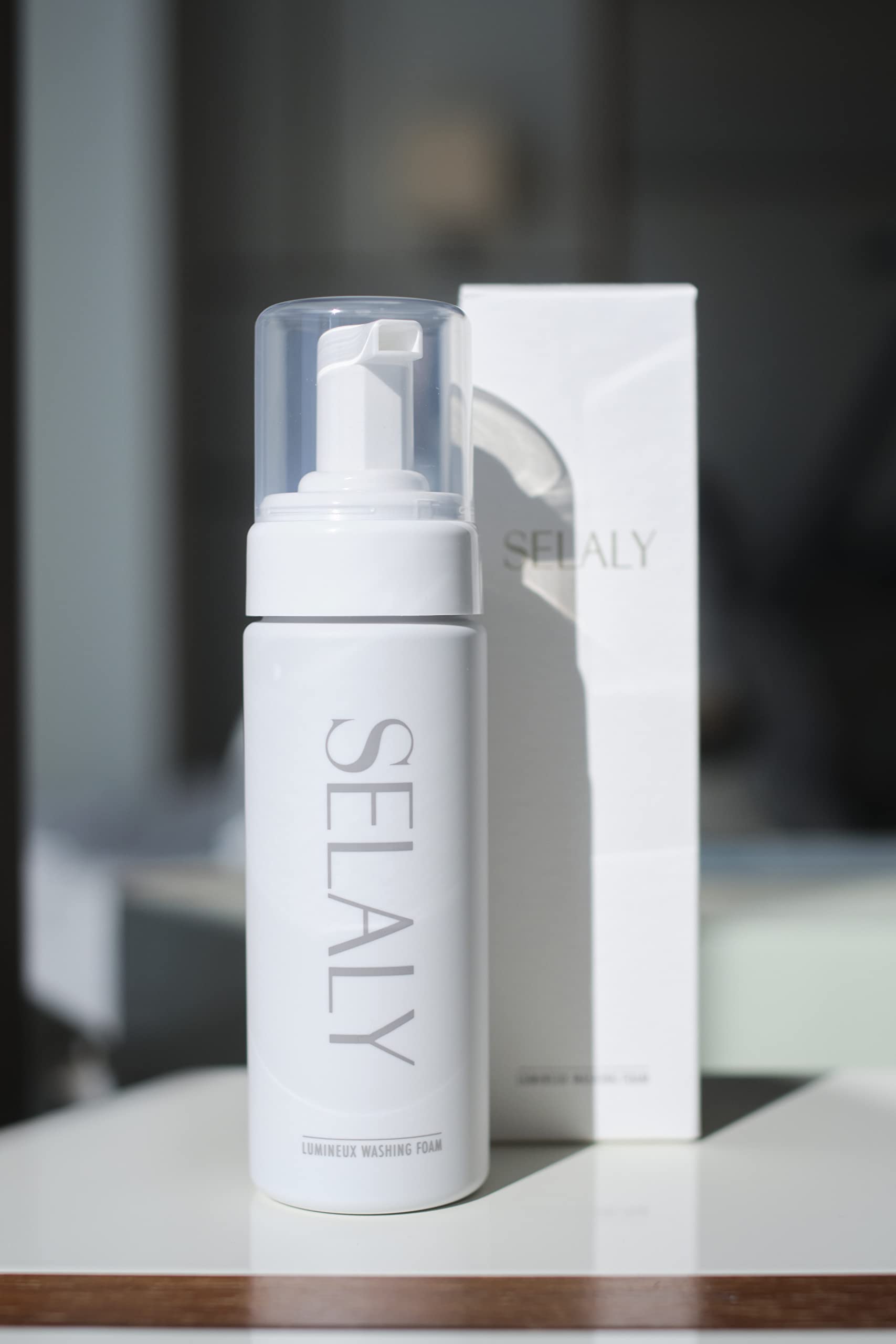 SELALY LUMINEUX Washing Foam 5oz - Gentle Cleansing Face Wash for Sensitive Skin, Hydrating & Brightening Facial Cleanser - Perfect for Morning & Night Skincare Routine