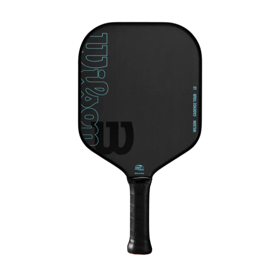 Wilson Cadence Tour 12 Pickleball Paddle - Premium Carbon Fiber Face with Cushion Grip - Perfect for Competitive Play & Recreational Games
