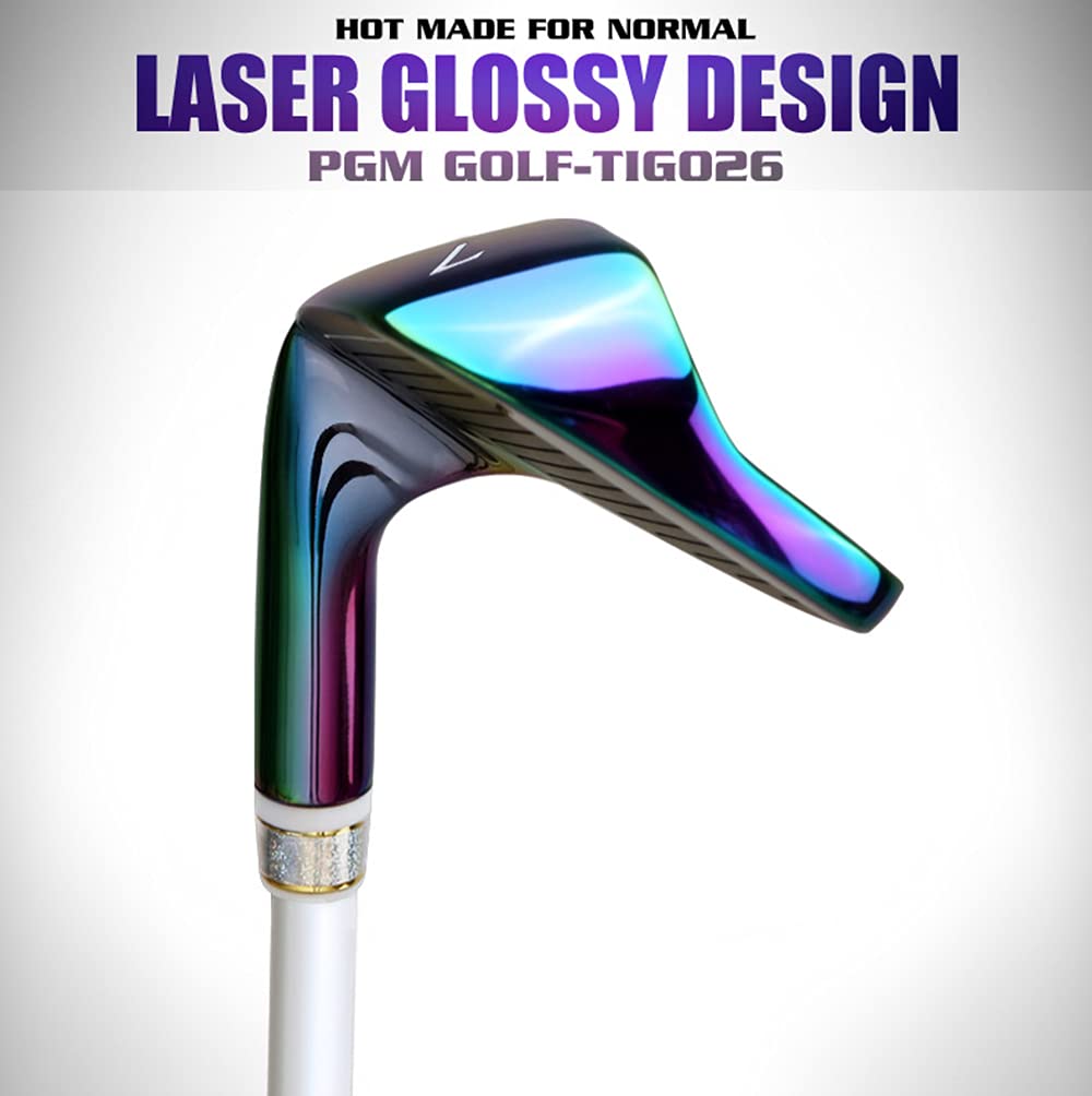 **Women's Right-Handed Golf 7 Iron Club with Graphite Shaft in Purple – Perfect for Beginners & Intermediate Golfers on the Course**