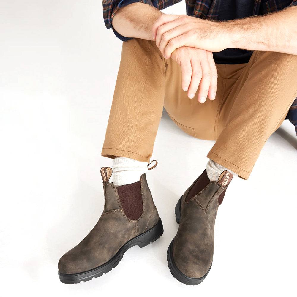 Men's 585 Chelsea Boots - Stylish & Comfortable Leather Ankle Boots for Casual & Dress Wear | Perfect for Office, Parties & Everyday Outfits