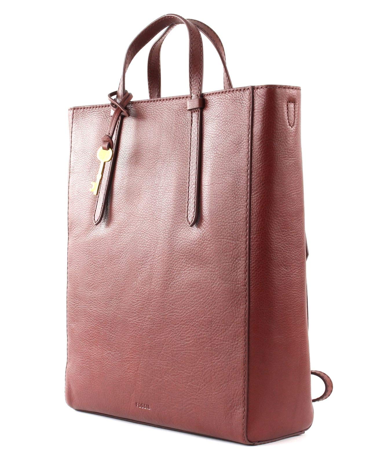 Fossil Women's Camilla Genuine Leather Convertible Backpack Purse - Stylish Crossbody Handbag for Work, Travel & Everyday Use