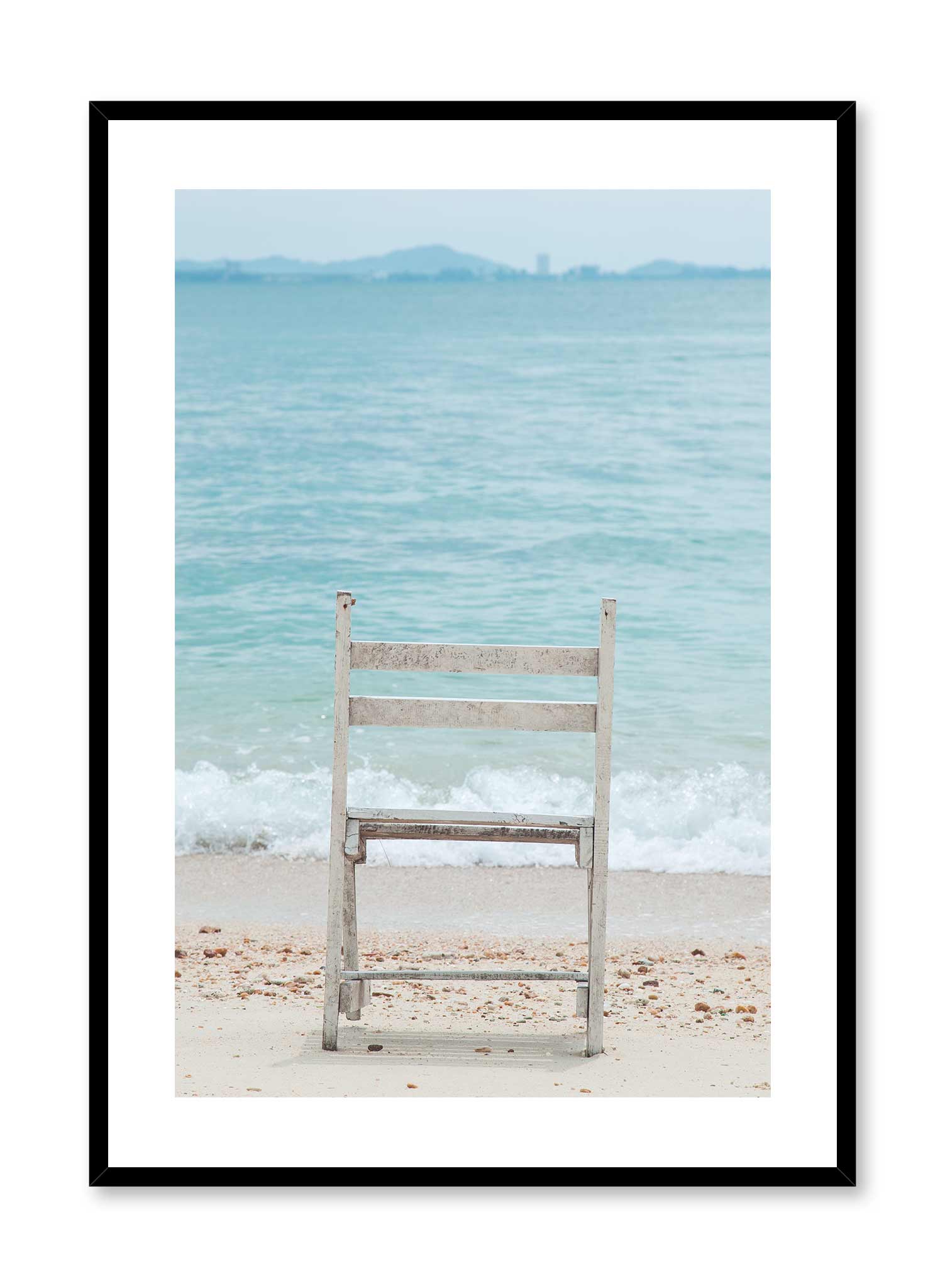 Seaside Spectacle Wall Art Poster - Coastal Beach Decor for Living Room, Bedroom, Office - Perfect for Home & Vacation House Decorating
