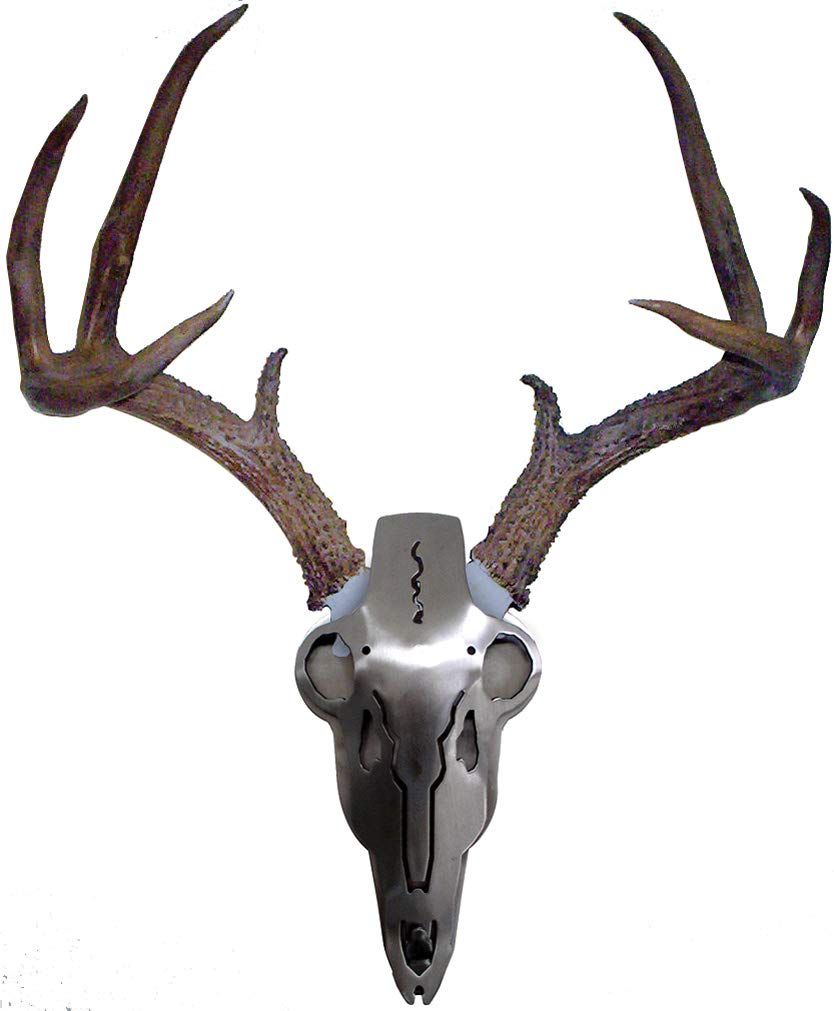 Do-All Outdoors Dead Deer Iron Buck - Small Silver Hunting Accessory for Deer Processing & Game Meat Handling