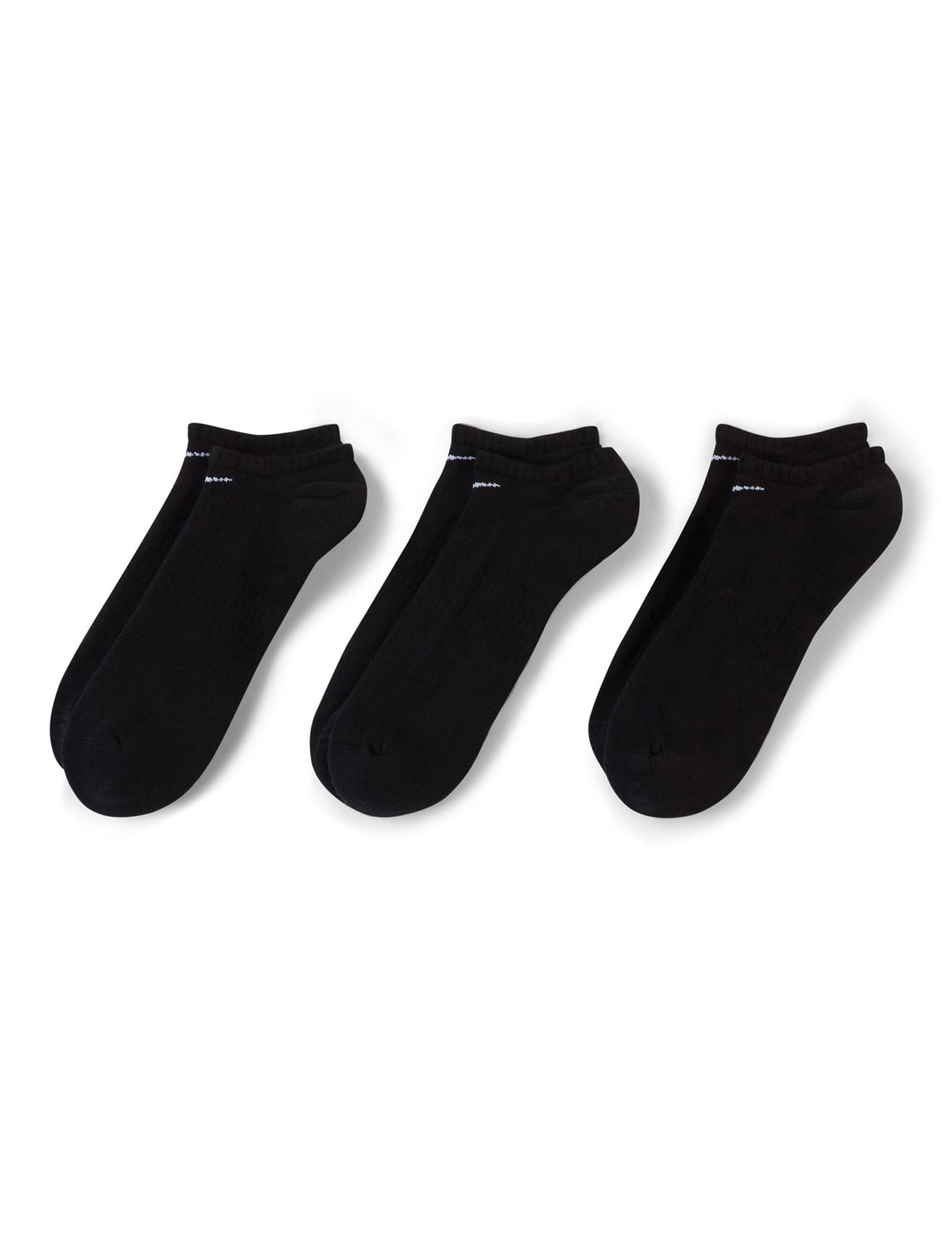 Comfortable Everyday Cushioned Socks (3 Pairs) - Black & White for Men & Women - Perfect for Work, Running, and Home Relaxation
