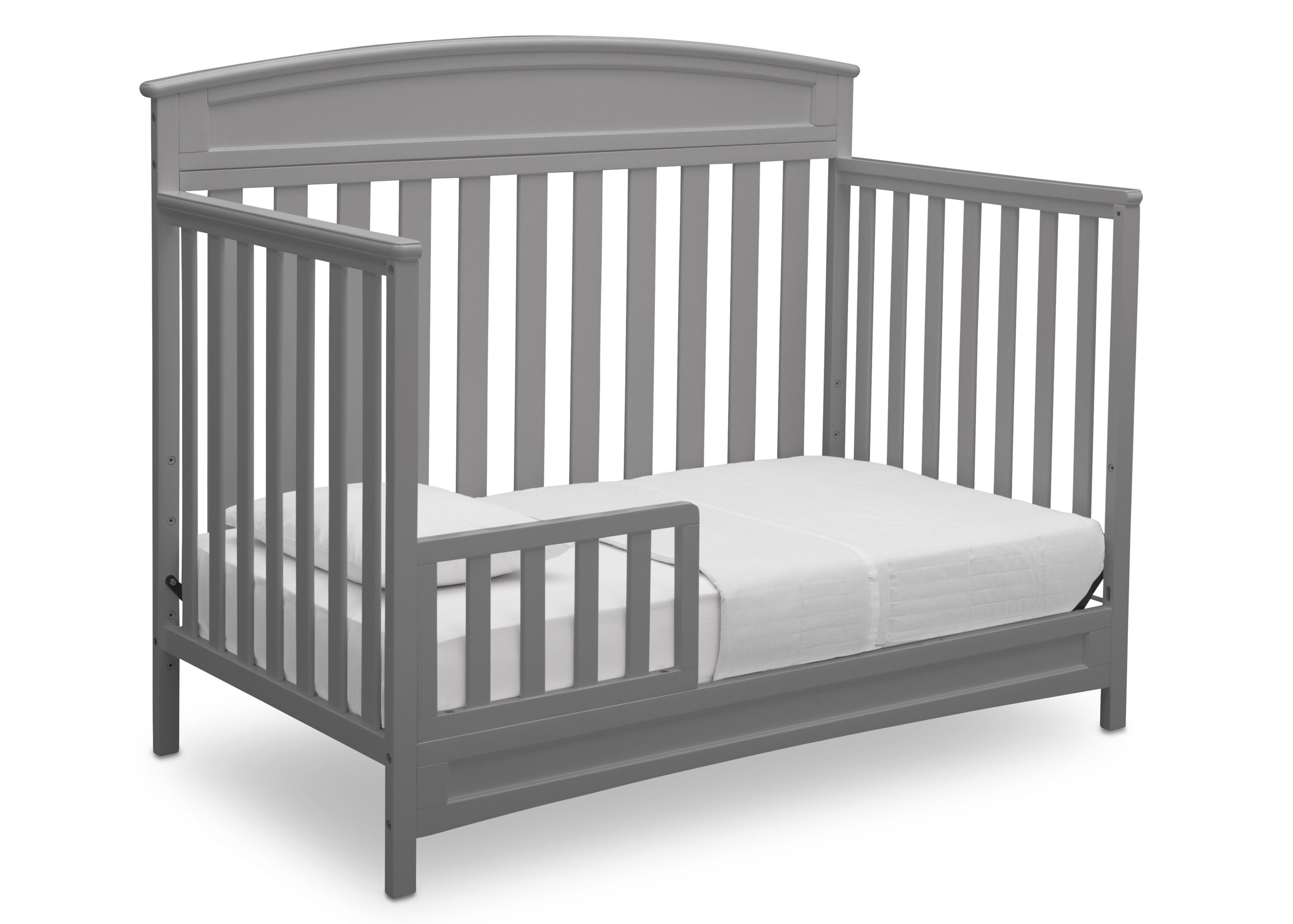Lila 5-in-1 Convertible Baby Crib - Toddler Bed & Daybed with Adjustable Mattress Height | Perfect for Nursery, Bedroom & Guest Room