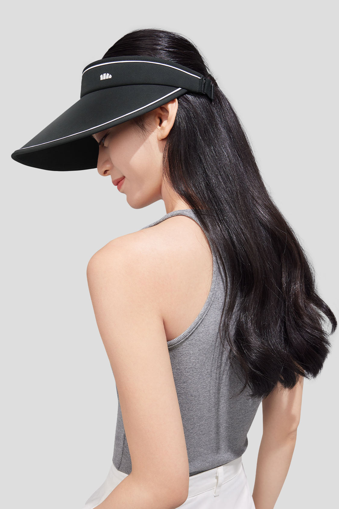 Guji S24 Women's UPF50+ Sun Visor Hat for Outdoor Sports, Running, Hiking & Beach Activities