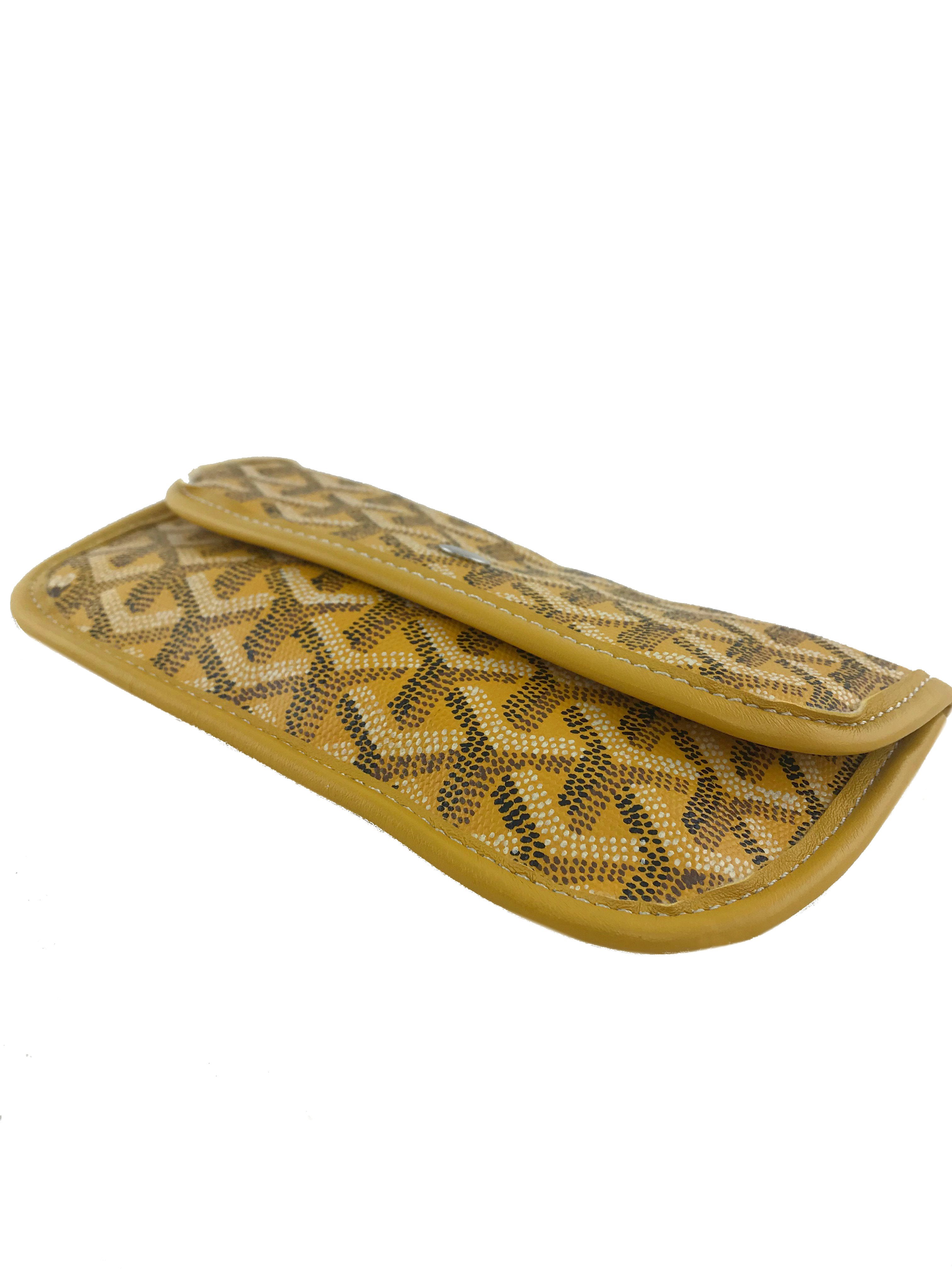 Goyard St. Louis Pochette Handbag - Luxury Goyardine Canvas Tote Bag for Women, Perfect for Travel, Work & Everyday Use