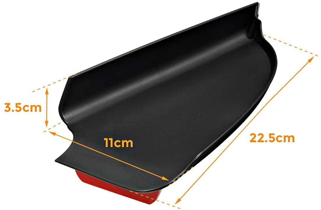 Mercedes Benz Smart 453 Fortwo & Forfour Car Door Center Console Storage Box Handbrake Tray Organizer - Black | Premium Car Interior Organizer for Keys, Phones & Small Items | Perfect for Road Trips & Daily Commute