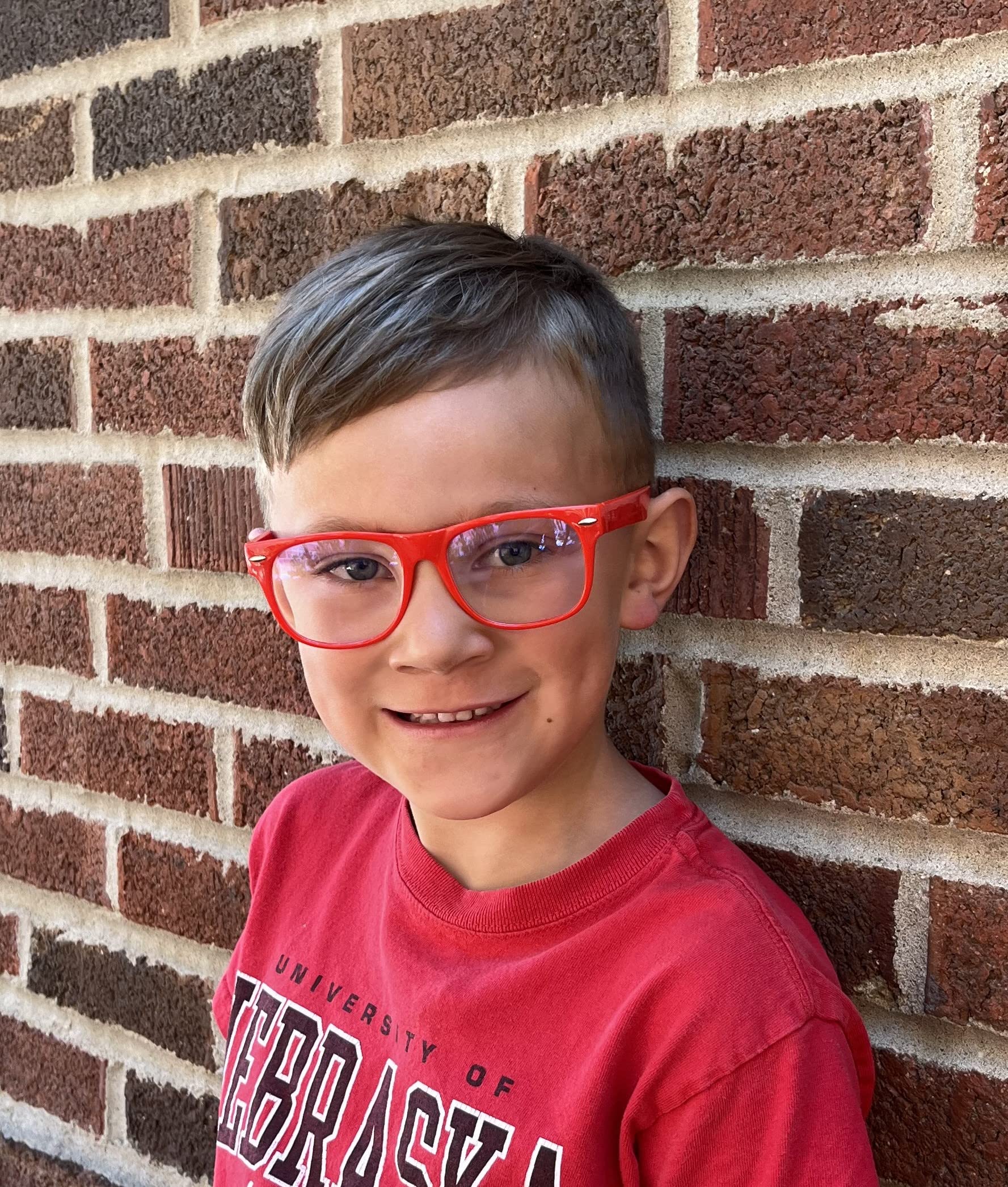 20 Pack Bulk Kids Nerd Glasses - UV Protected Clear Lens Non-Prescription Fake Eyewear for Toddlers & Children | Perfect for Halloween Costumes, School Plays, Dress-Up Parties & Themed Events