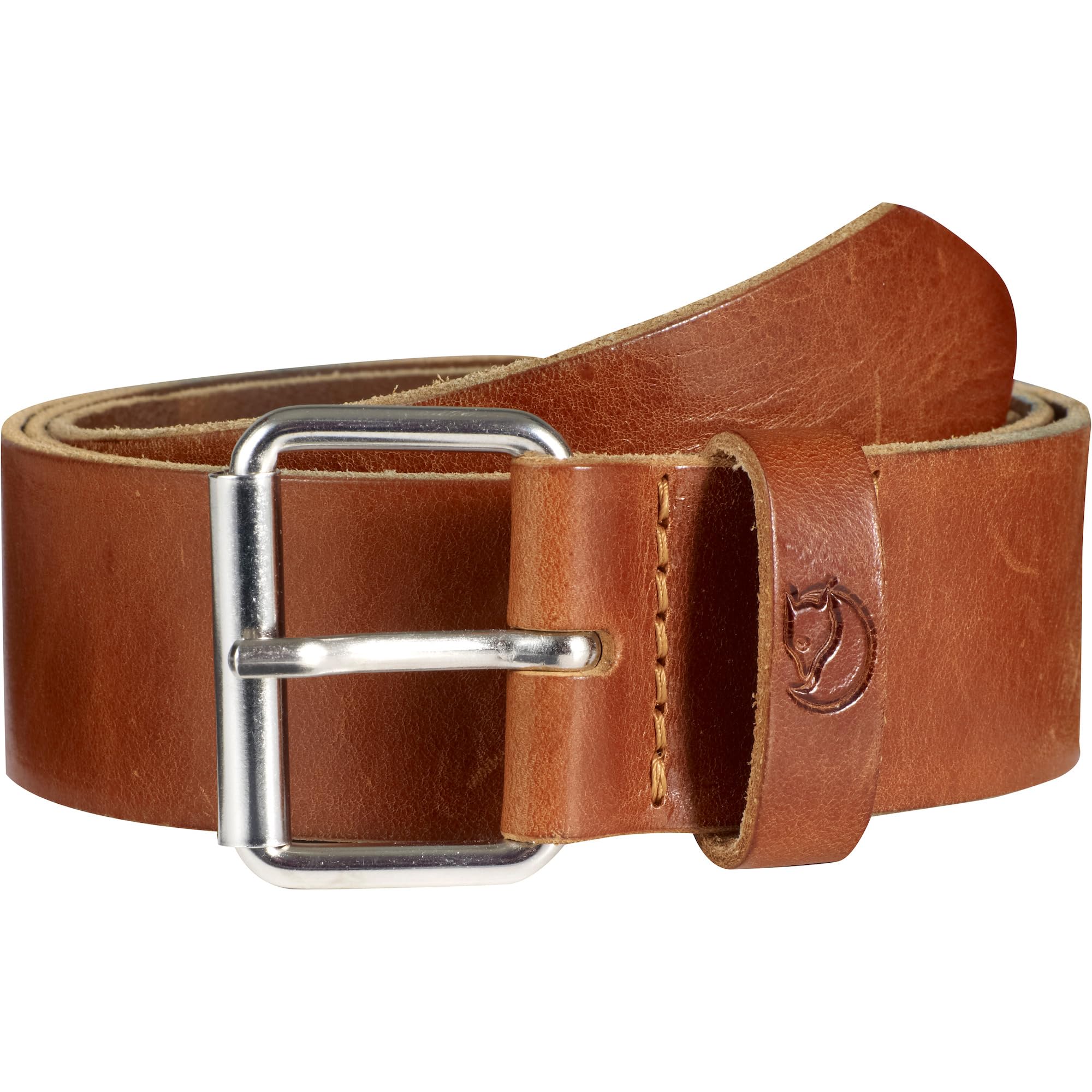 Fjallraven Singi 4cm Genuine Leather Belt for Men & Women - Durable Outdoor & Everyday Wear - Perfect for Hiking, Travel & Casual Outfits