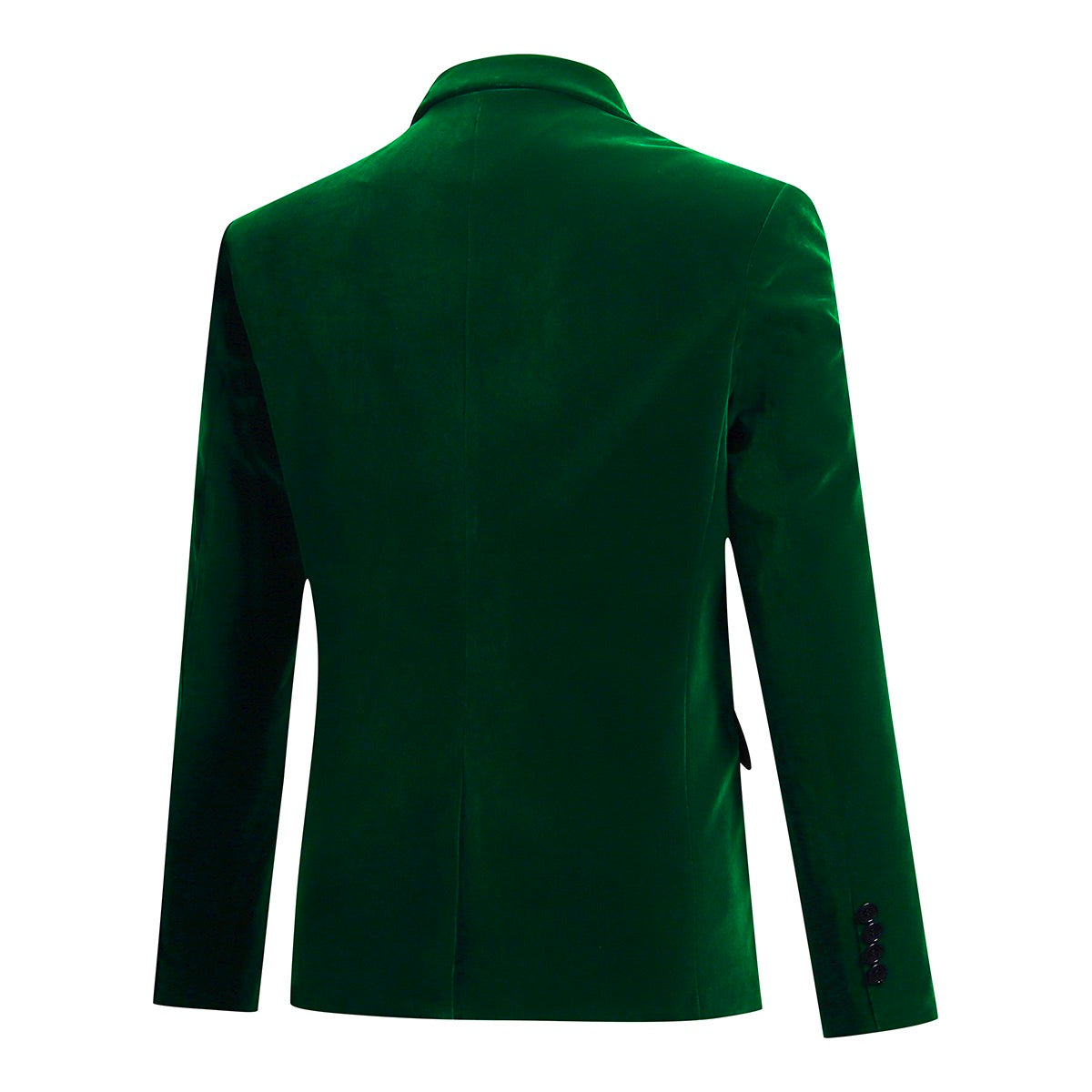 Slim Fit 2 Piece Green Velvet Tuxedo Suit for Men - Formal Wedding & Evening Party Outfit