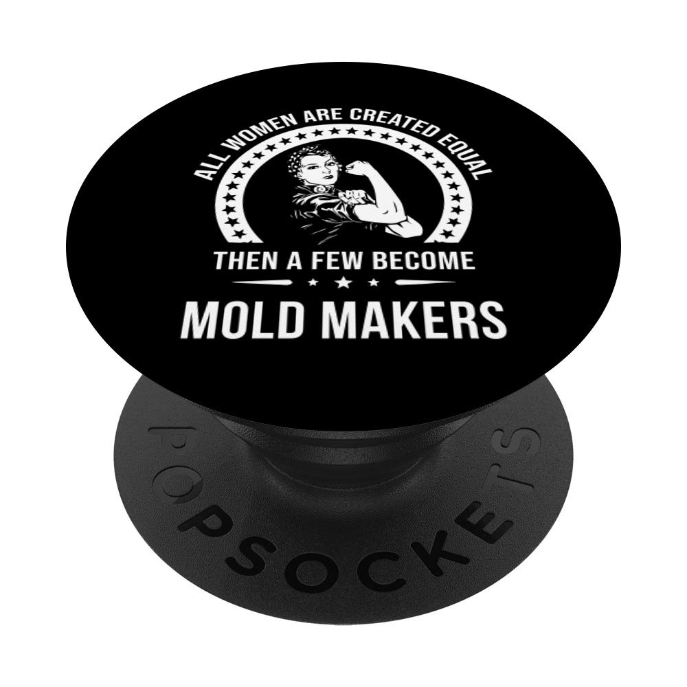 Women's Mold Maker Shirts & Swappable PopGrip for Phones & Tablets | Customizable Phone Accessories for Work, Gifts & Everyday Use