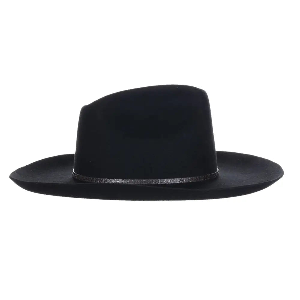 Biltmore Smokehouse Wide Brim Wool Felt Cowgirl Hat for Women - Western Style Riding Hat for Rodeo, Horseback Riding & Outdoor Adventures