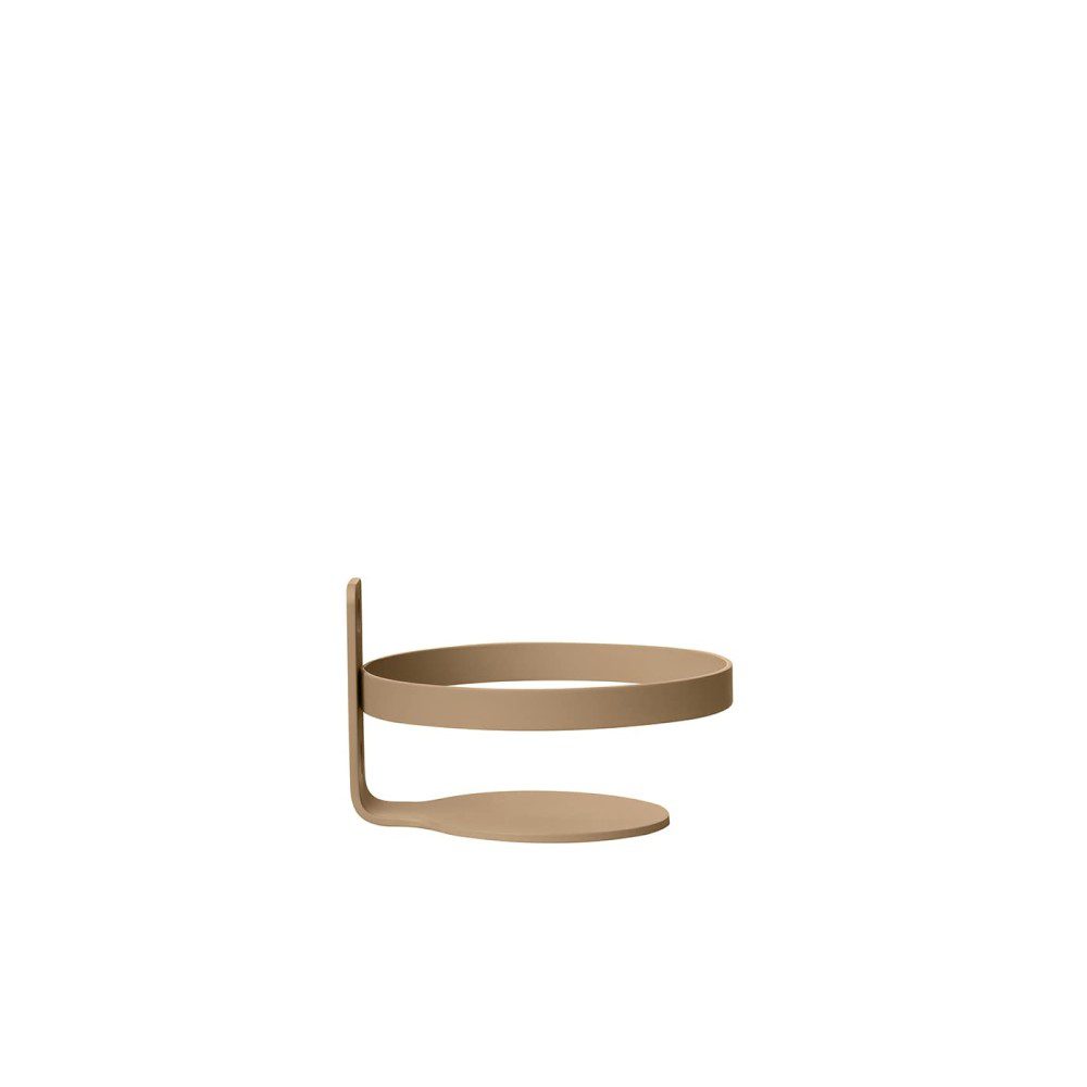 BLOMUS Sono Wall Adapter Bracket - 6cm Height, Tan Brown - Perfect for Hanging Plants, Shelves & Home Decor in Living Room, Bedroom or Office