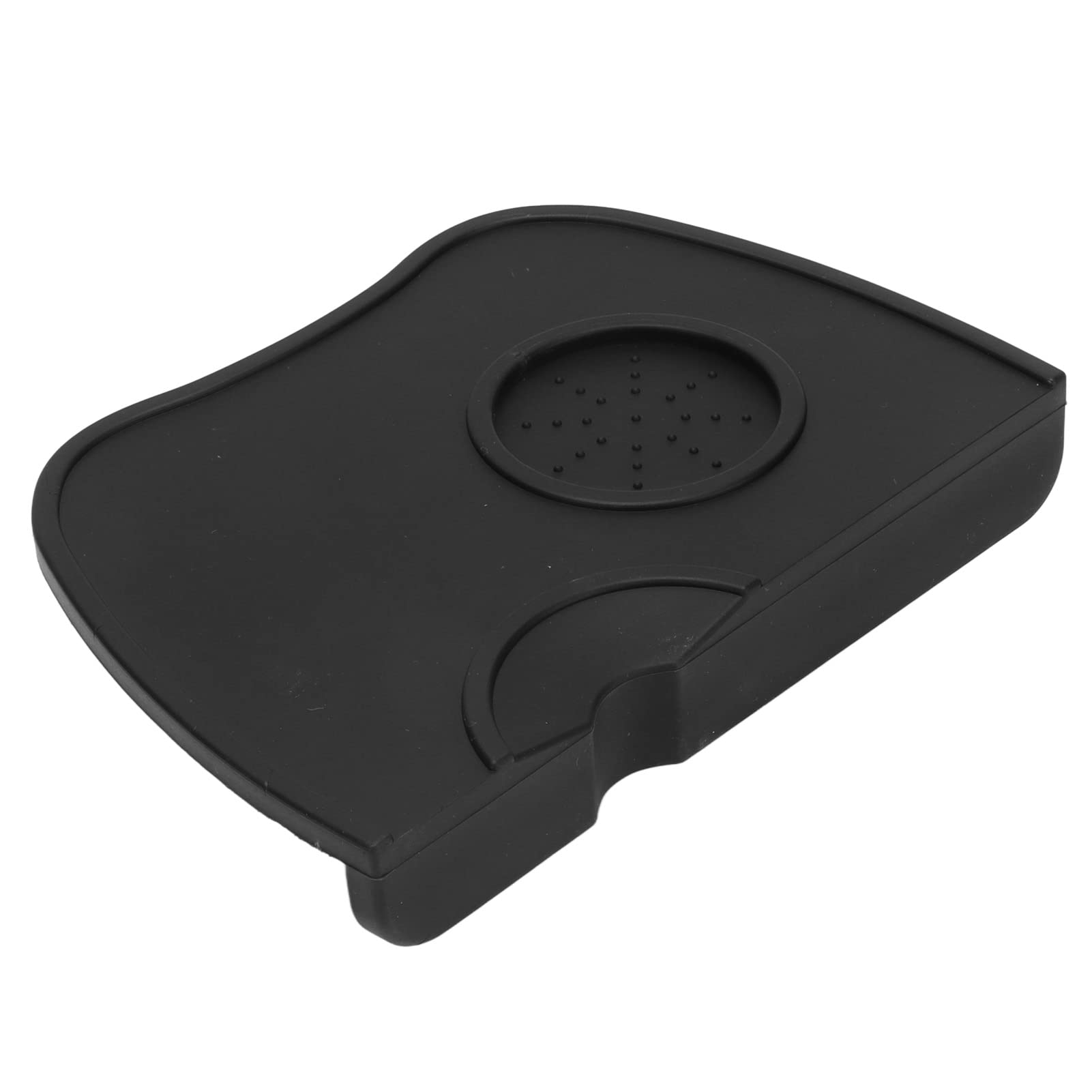 Premium Coffee Tamper Mat - Soft, Flexible & Heat-Resistant 90° Edge Barista Tool for Espresso Machines | Perfect for Home & Office Coffee Stations (Ideal for Countertop Protection & Barista Workflow)