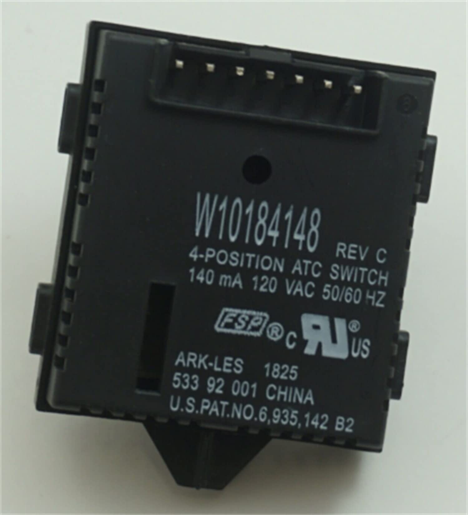 Whirlpool Washing Machine Water Temperature Switch Replacement - AP6016496, W10184148 Compatible - Perfect for Laundry Room Repairs & Appliance Maintenance