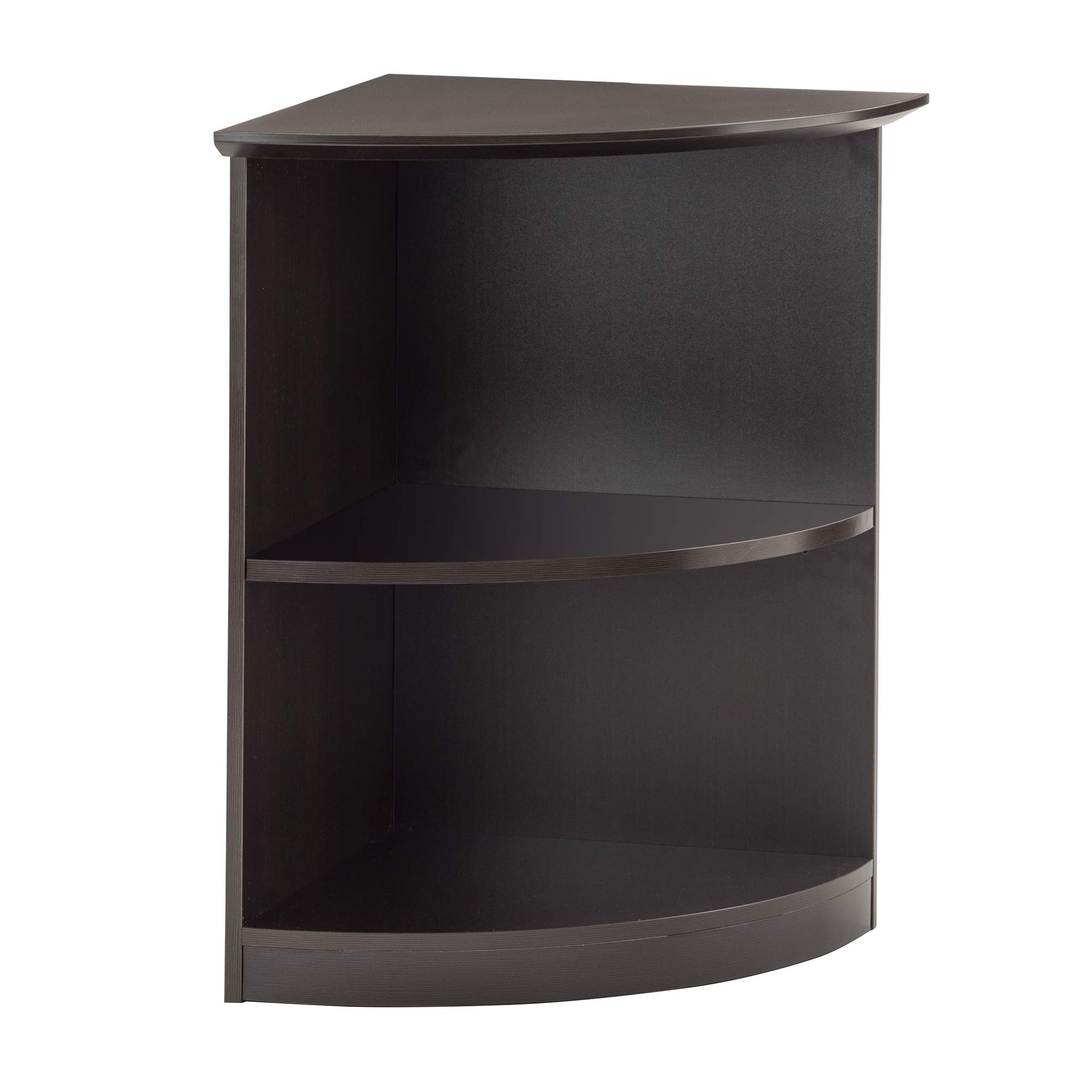 Safco Medina 5-Shelf Bookcase in Mocha Finish - Sturdy Wooden Bookshelf for Home, Office, or Library Storage & Organization