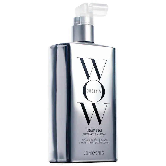 Color Wow Dream Coat Supernatural Anti-Frizz Spray Treatment - Weightless Heat Protection & Humidity Control for Smooth, Shiny Hair - Perfect for Styling, Blowouts & Frizzy Hair Care