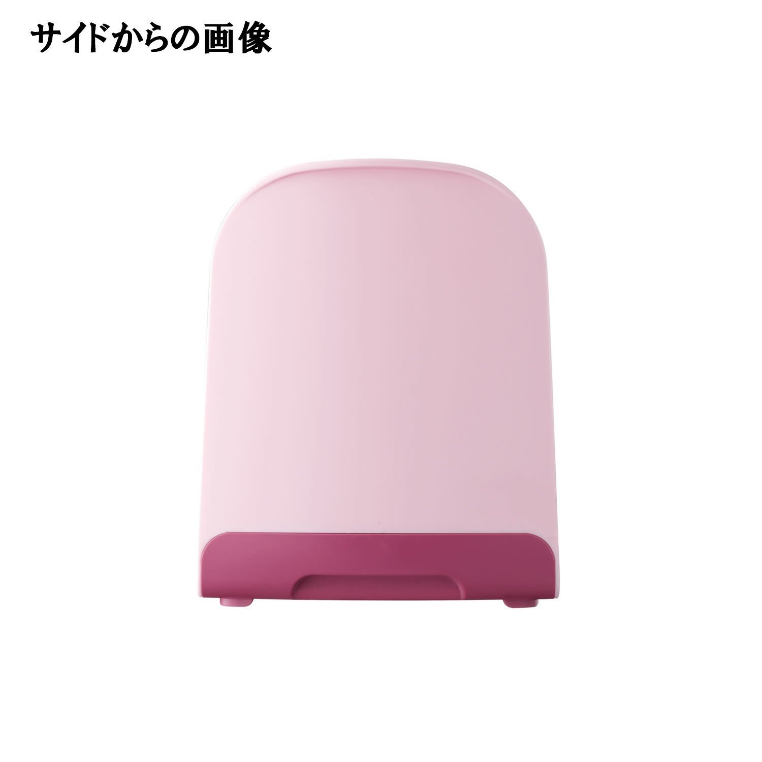 Iseto I-515P Bread Storage Container - Airtight Bread Box for Freshness, BPA-Free Plastic Bread Keeper with Lid, Pink Kitchen Organizer for Countertop - Perfect for Bread, Buns, Pastries & Baked Goods Storage