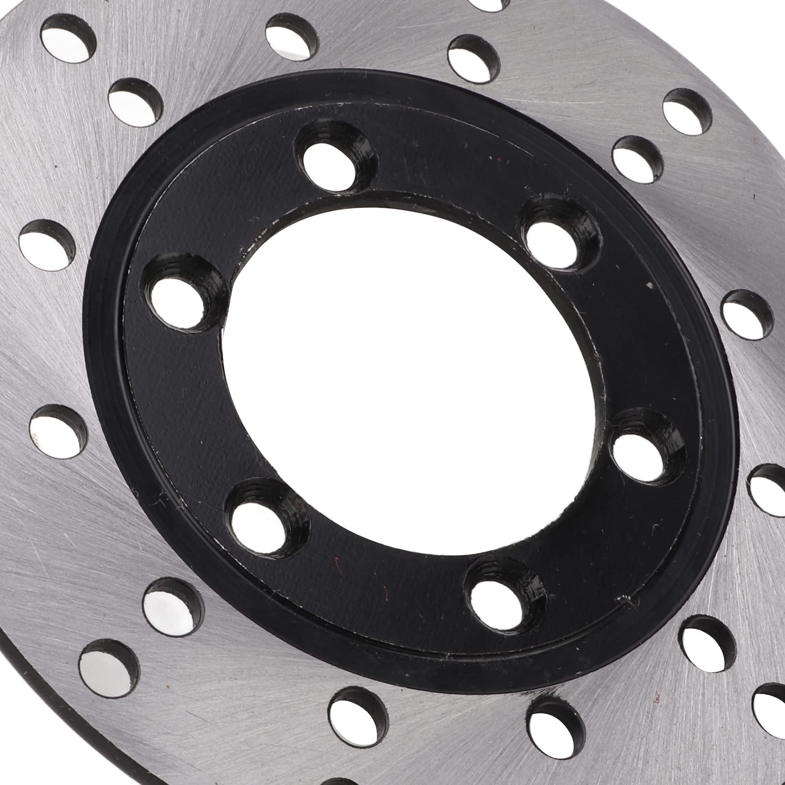 Aramox 130mm Front Brake Disc Rotor - Durable Metal Alloy Brake Caliper Rotor for ATV Quad Dirt Bike - High-Performance Wear-Resistant Braking System for Off-Road Adventures & Trail Riding