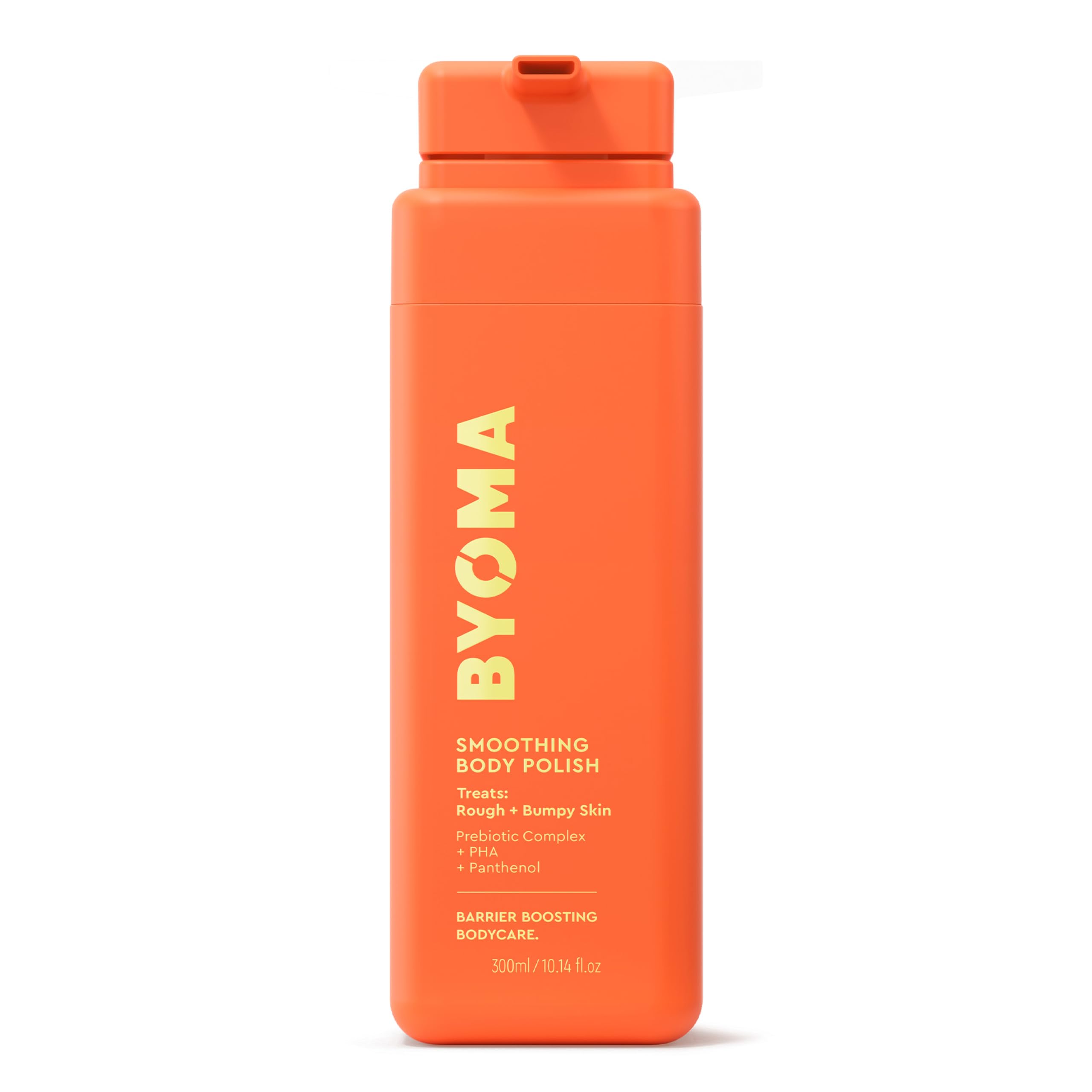 BYOMA BODY Smoothing Body Polish 300ml - Exfoliating Scrub for Soft, Glowing Skin | Perfect for Dry Skin & Pre-Shave Prep | Spa-Quality Body Care at Home