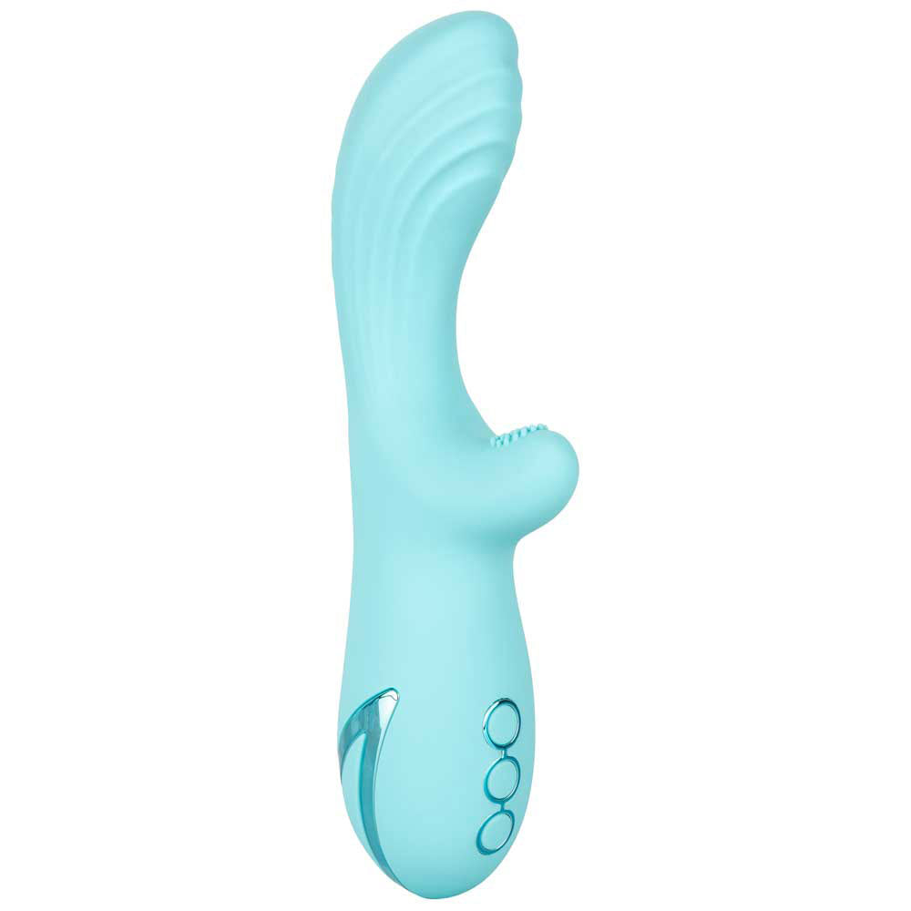 California Dreaming Catalina Climaxer Rotating Rabbit Vibrator - Powerful Dual Stimulation for Women - Perfect for Solo Play & Couples Intimacy